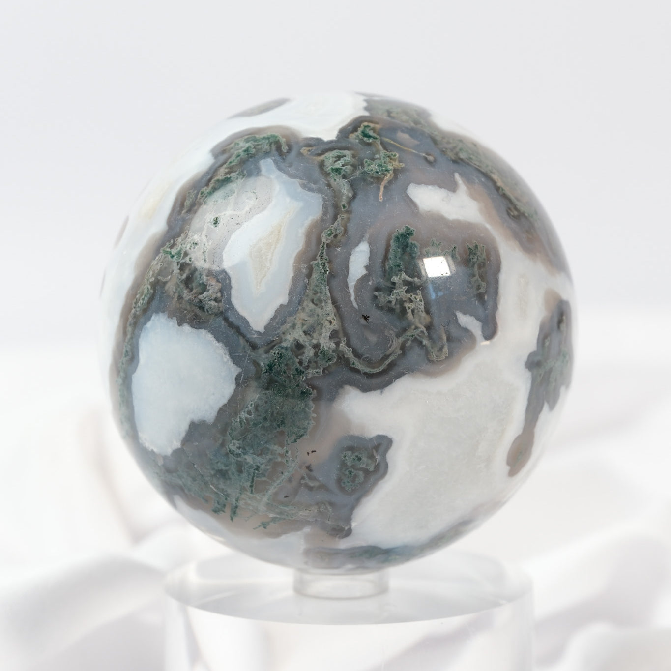 Moss Agate Sphere