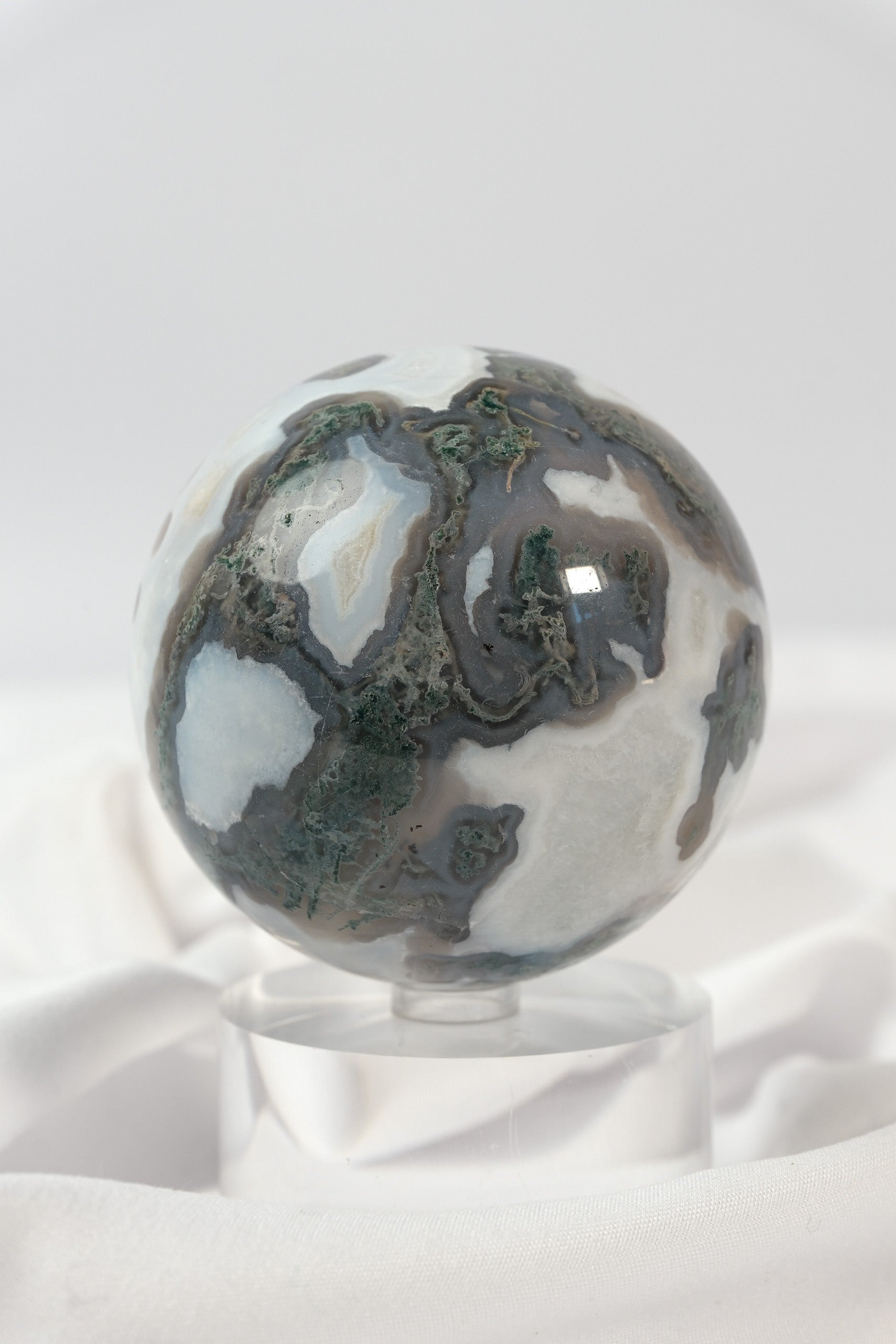 Moss Agate Sphere