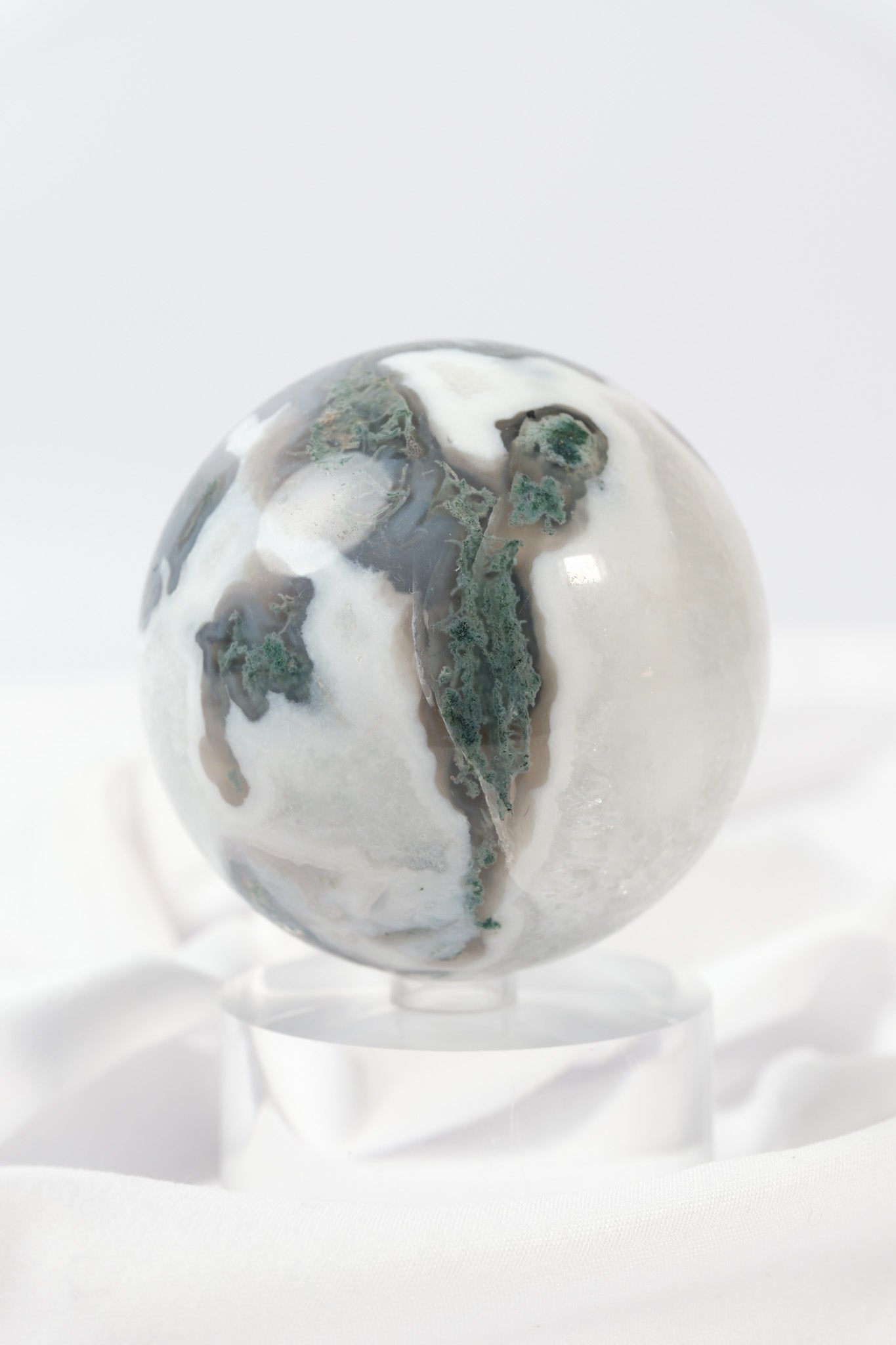 Moss Agate Sphere