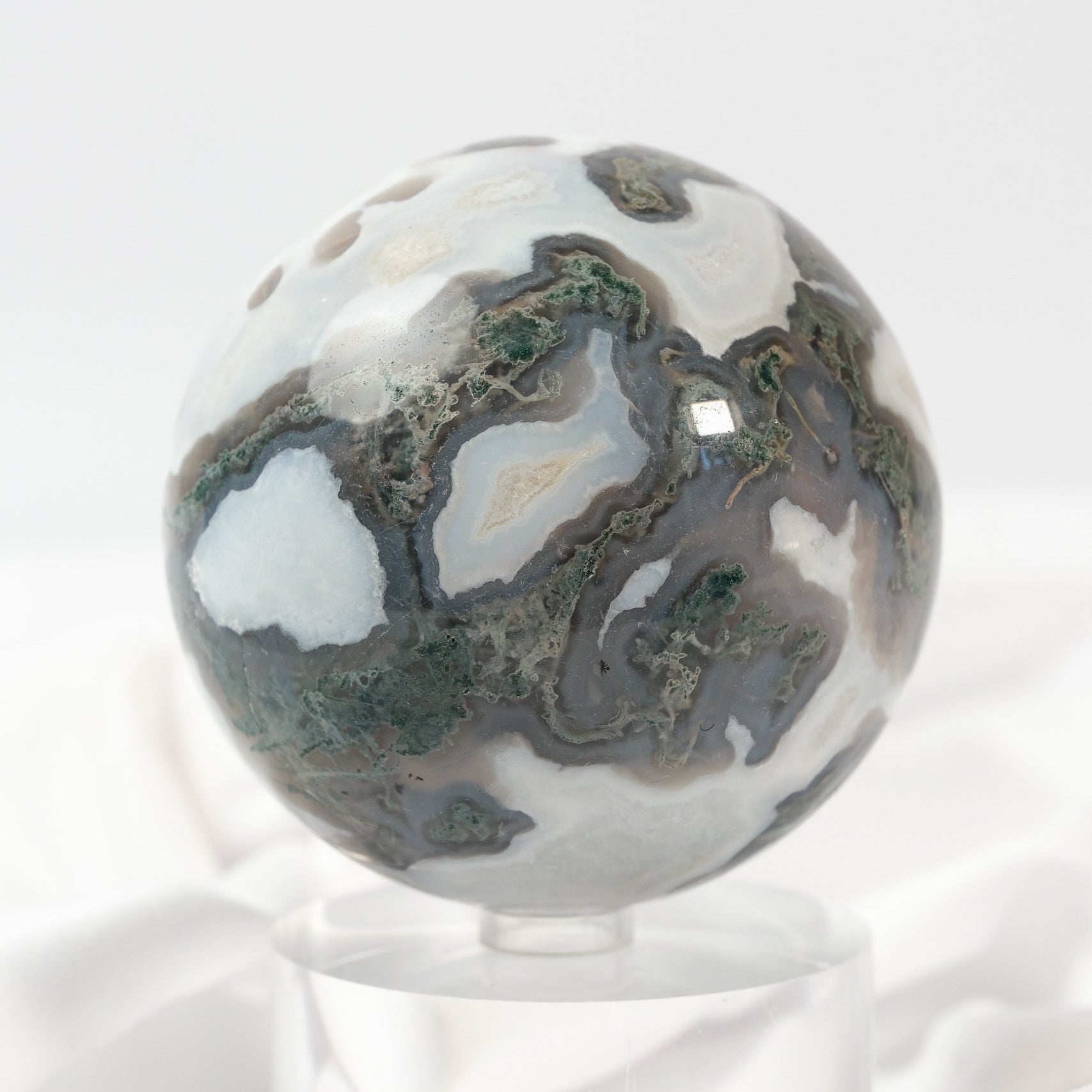Moss Agate Sphere