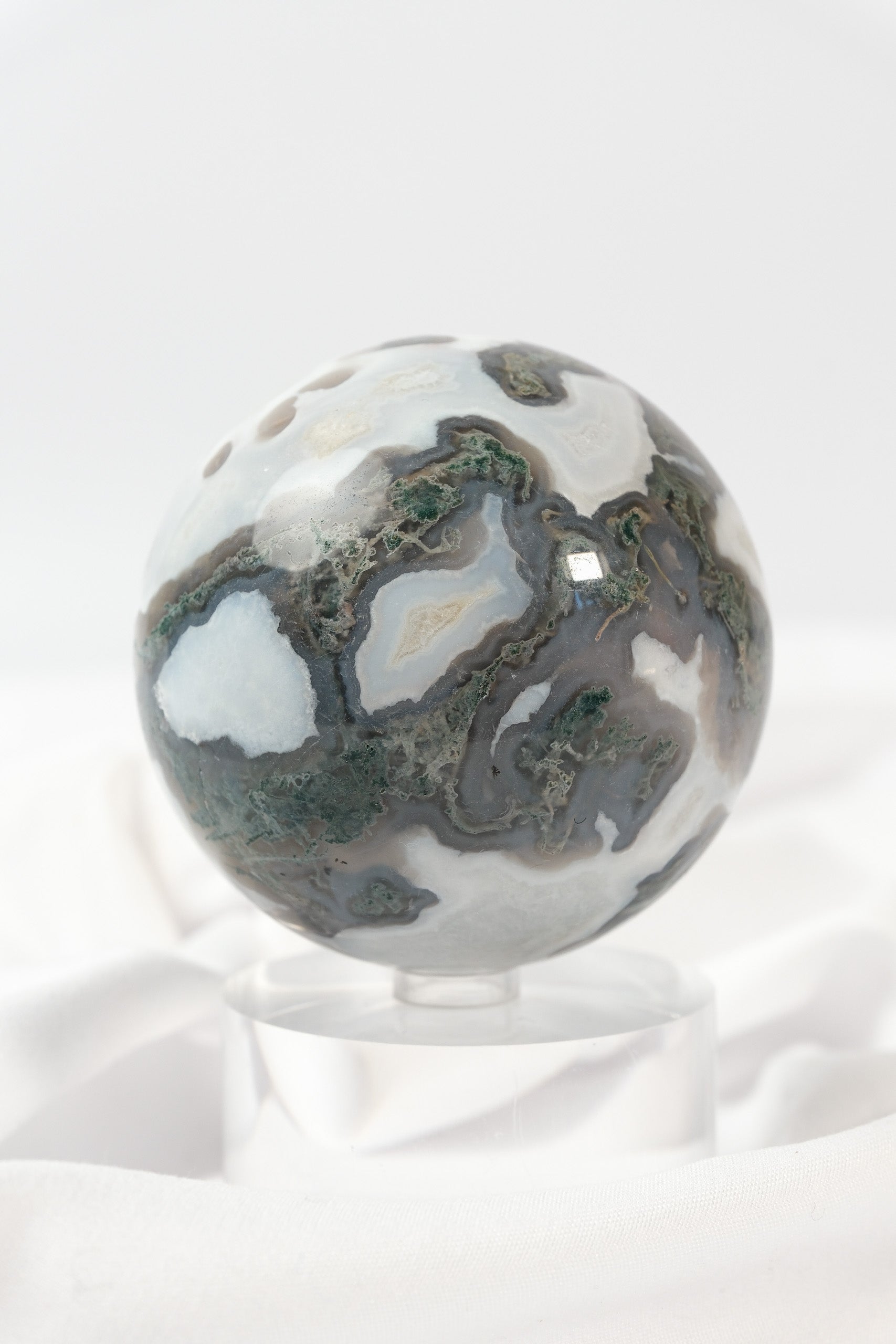 Moss Agate Sphere