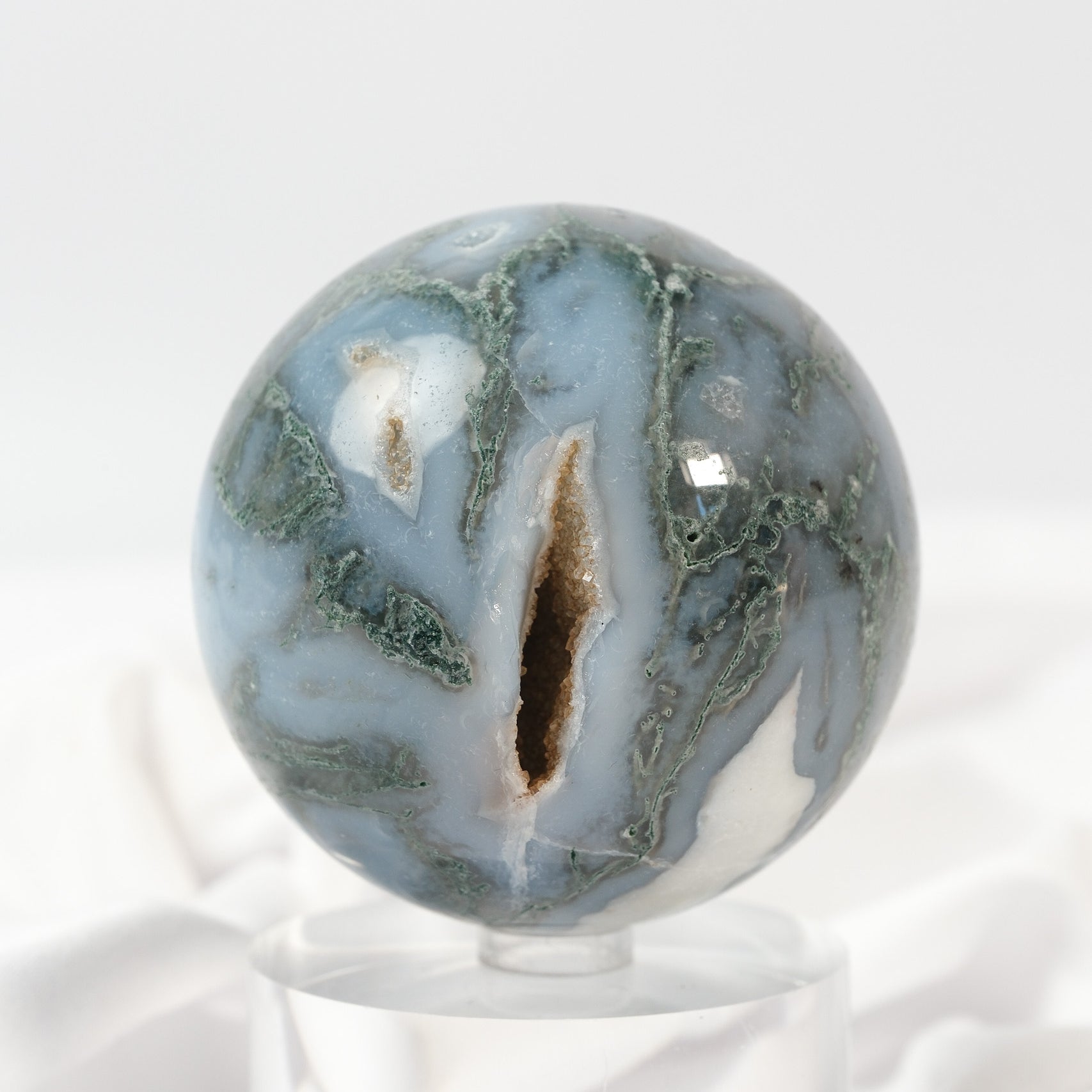 Moss Agate Sphere