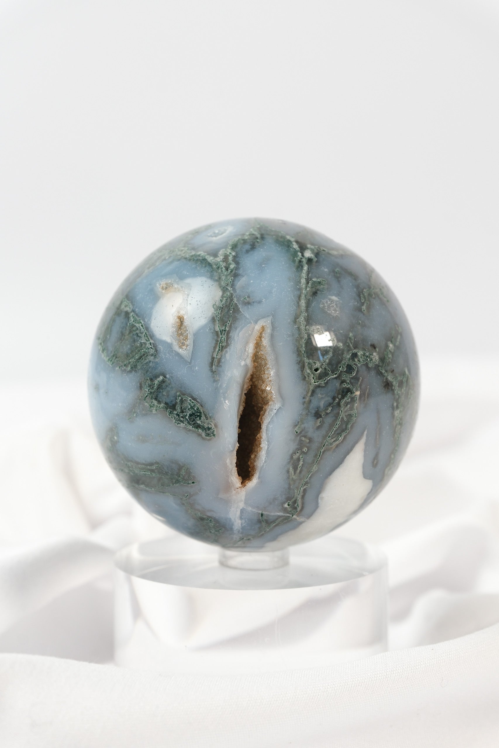 Moss Agate Sphere