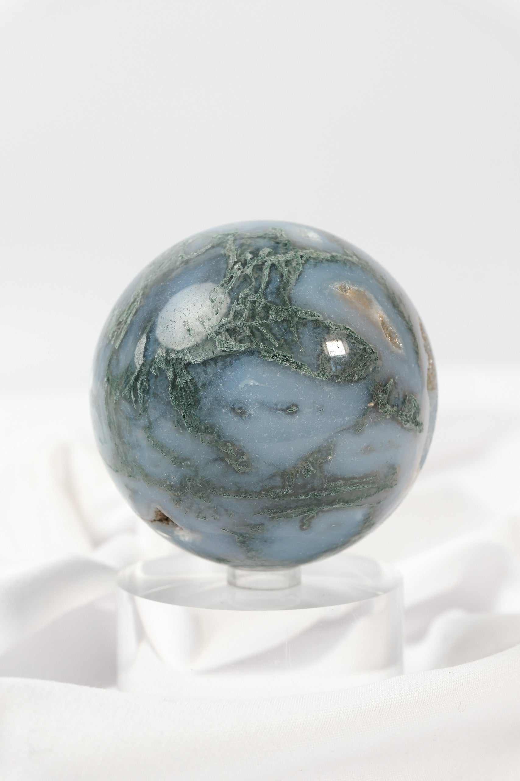 Moss Agate Sphere