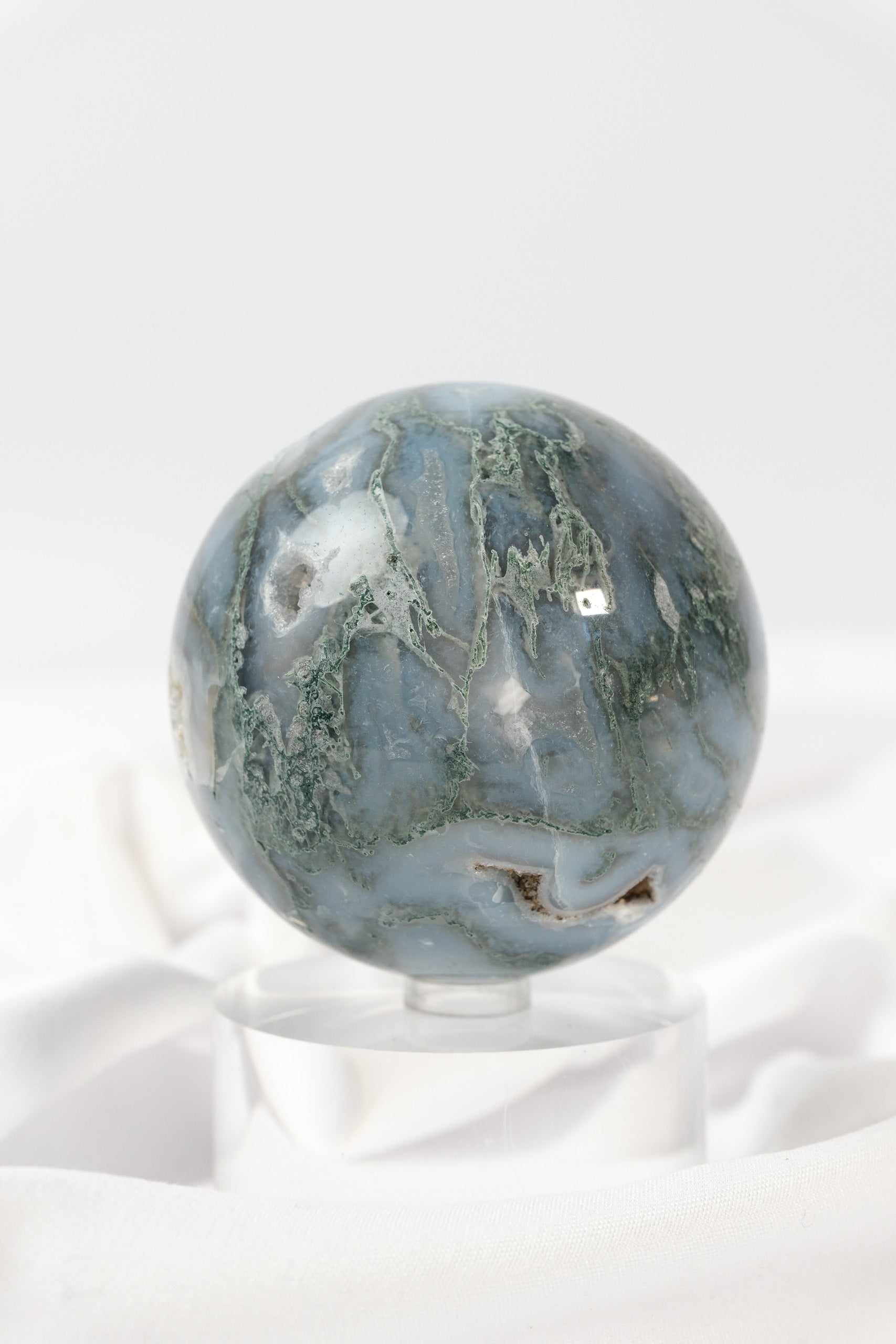 Moss Agate Sphere