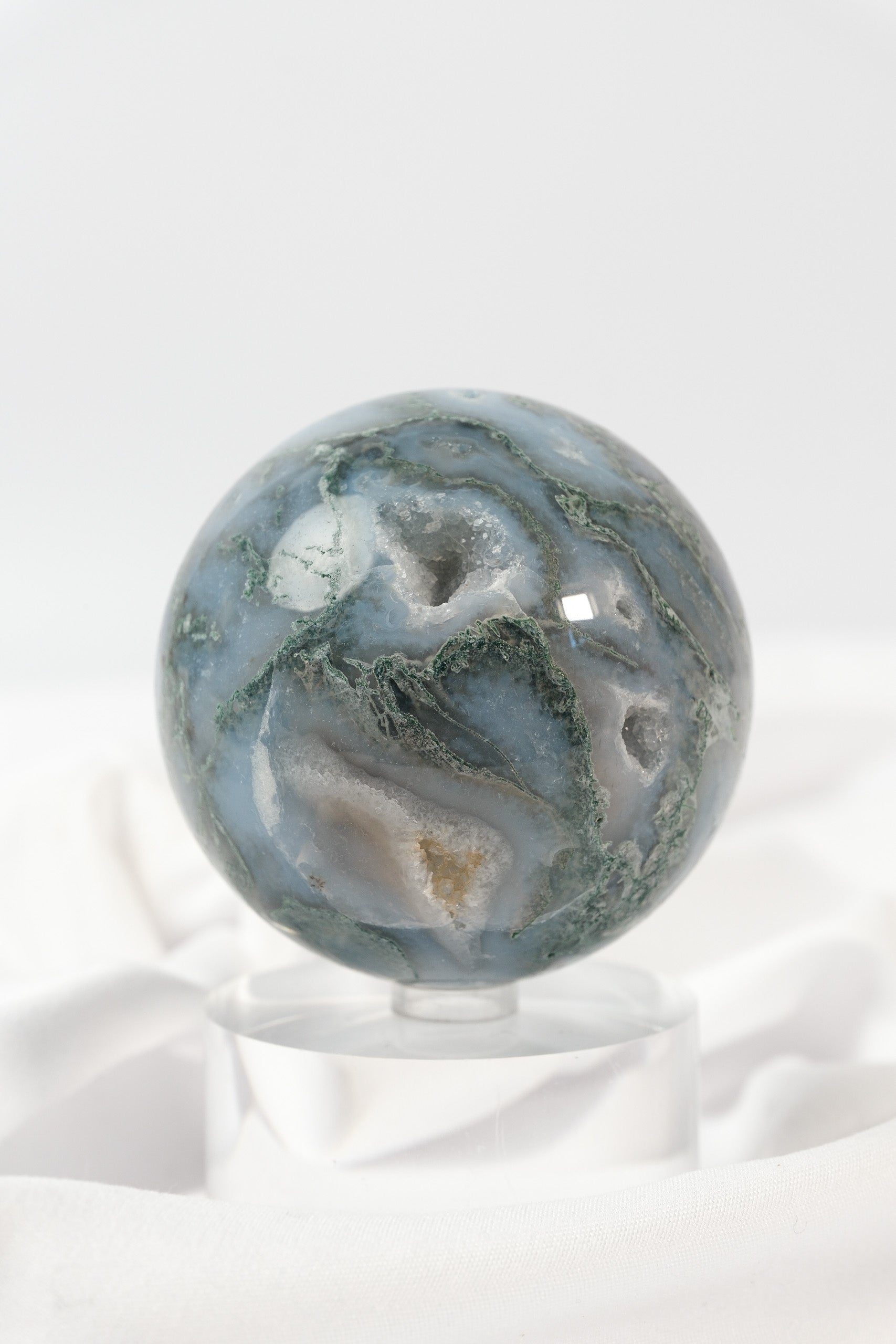 Moss Agate Sphere