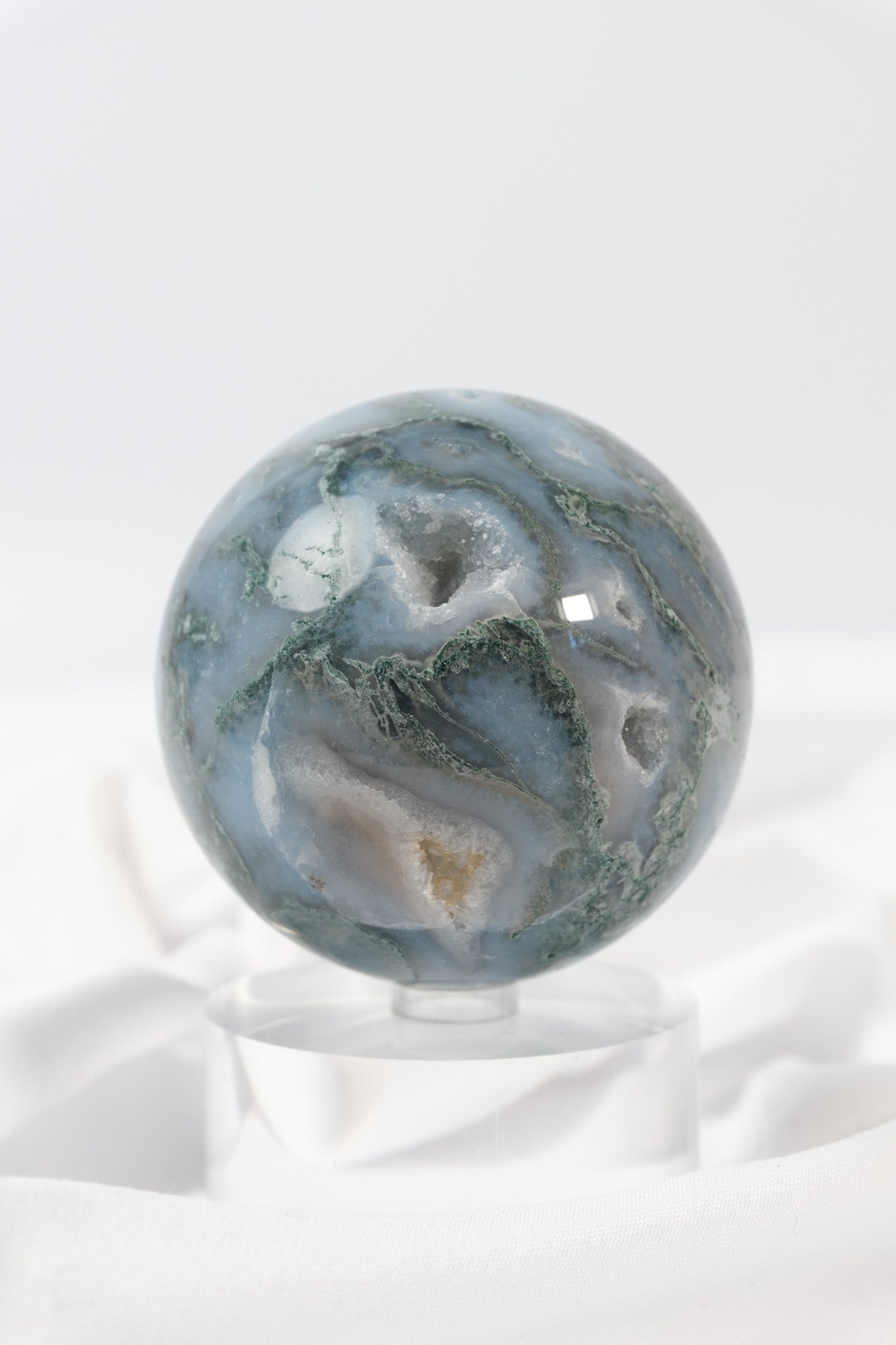 Moss Agate Sphere