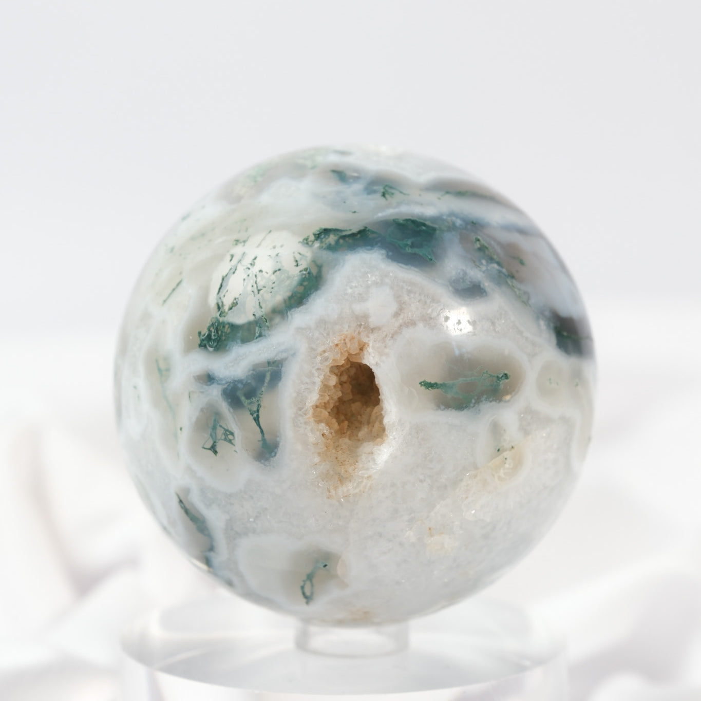 Moss Agate Sphere
