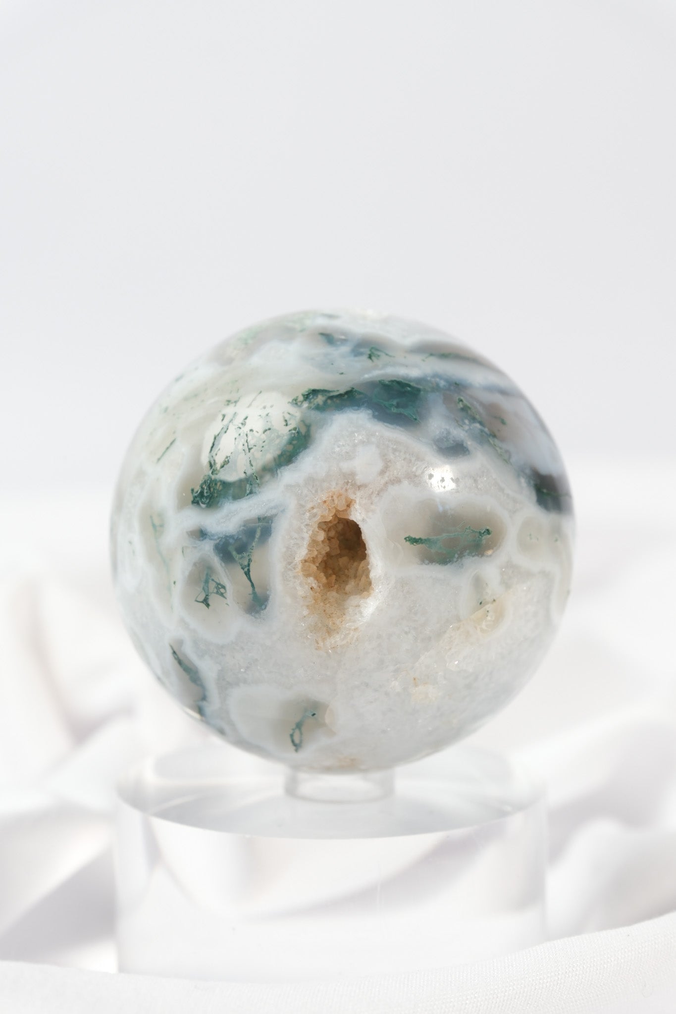 Moss Agate Sphere