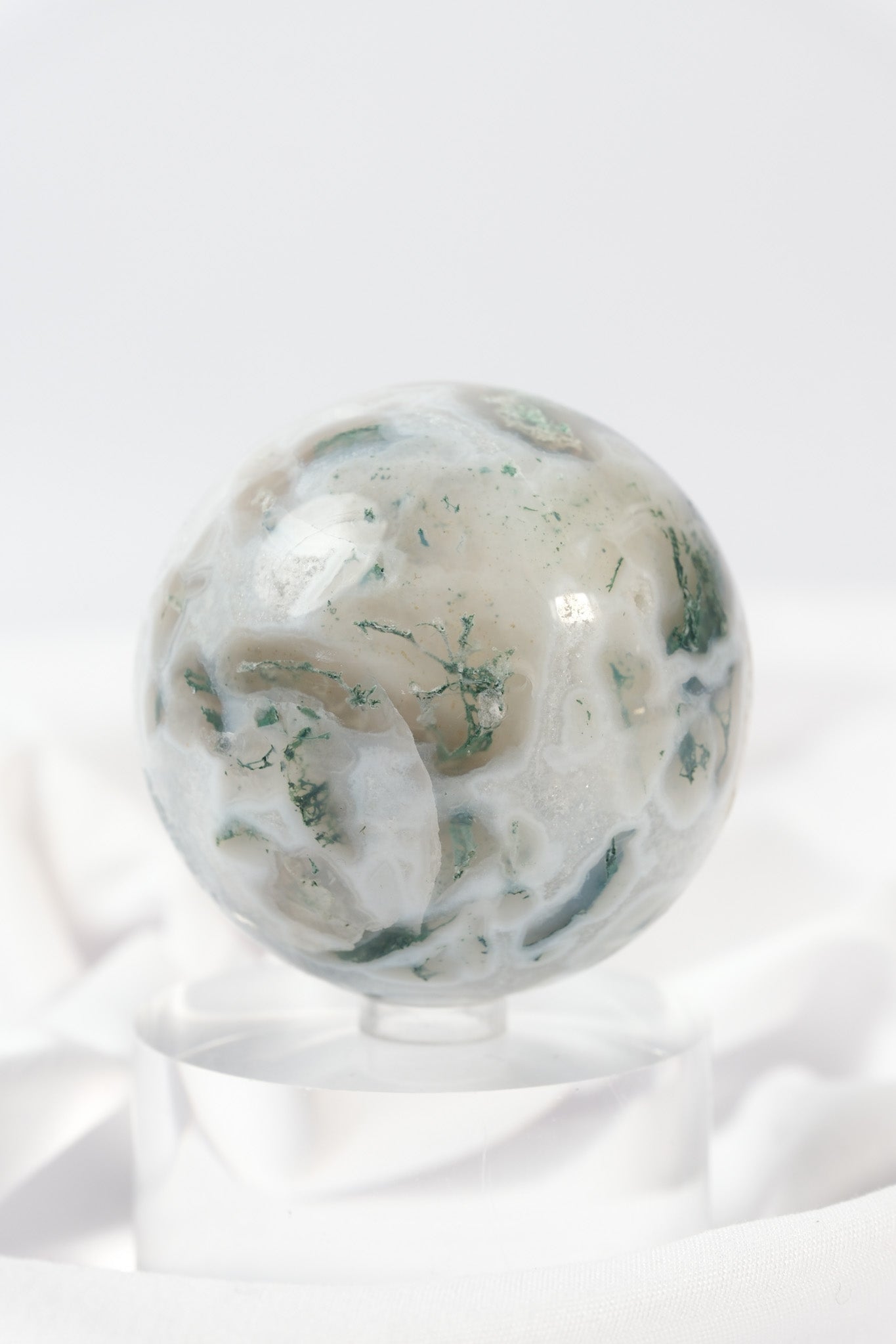 Moss Agate Sphere