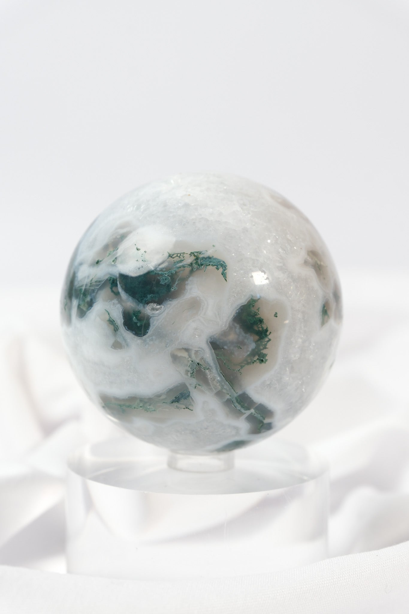 Moss Agate Sphere