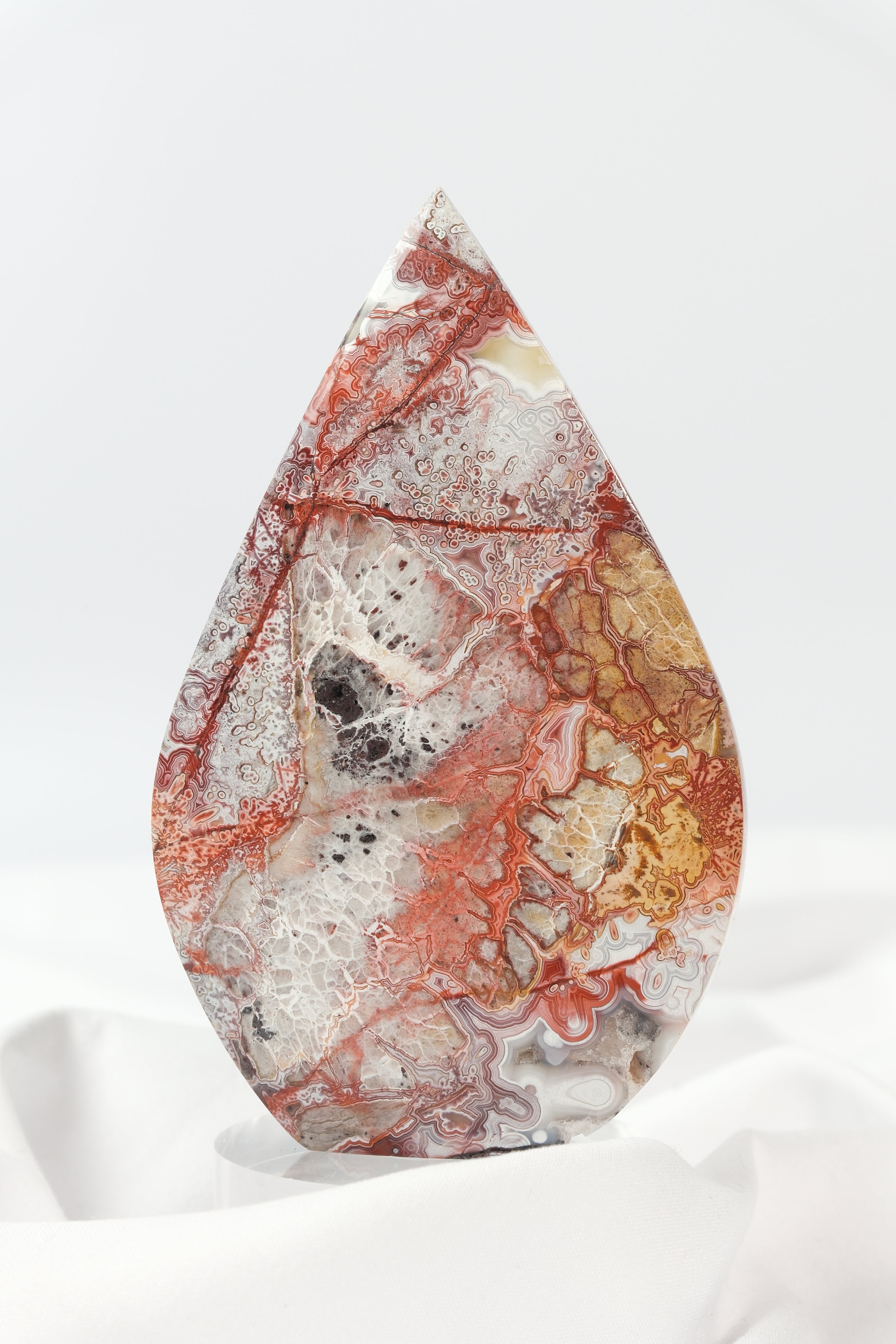 Mexican Crazy Lace Agate Flame