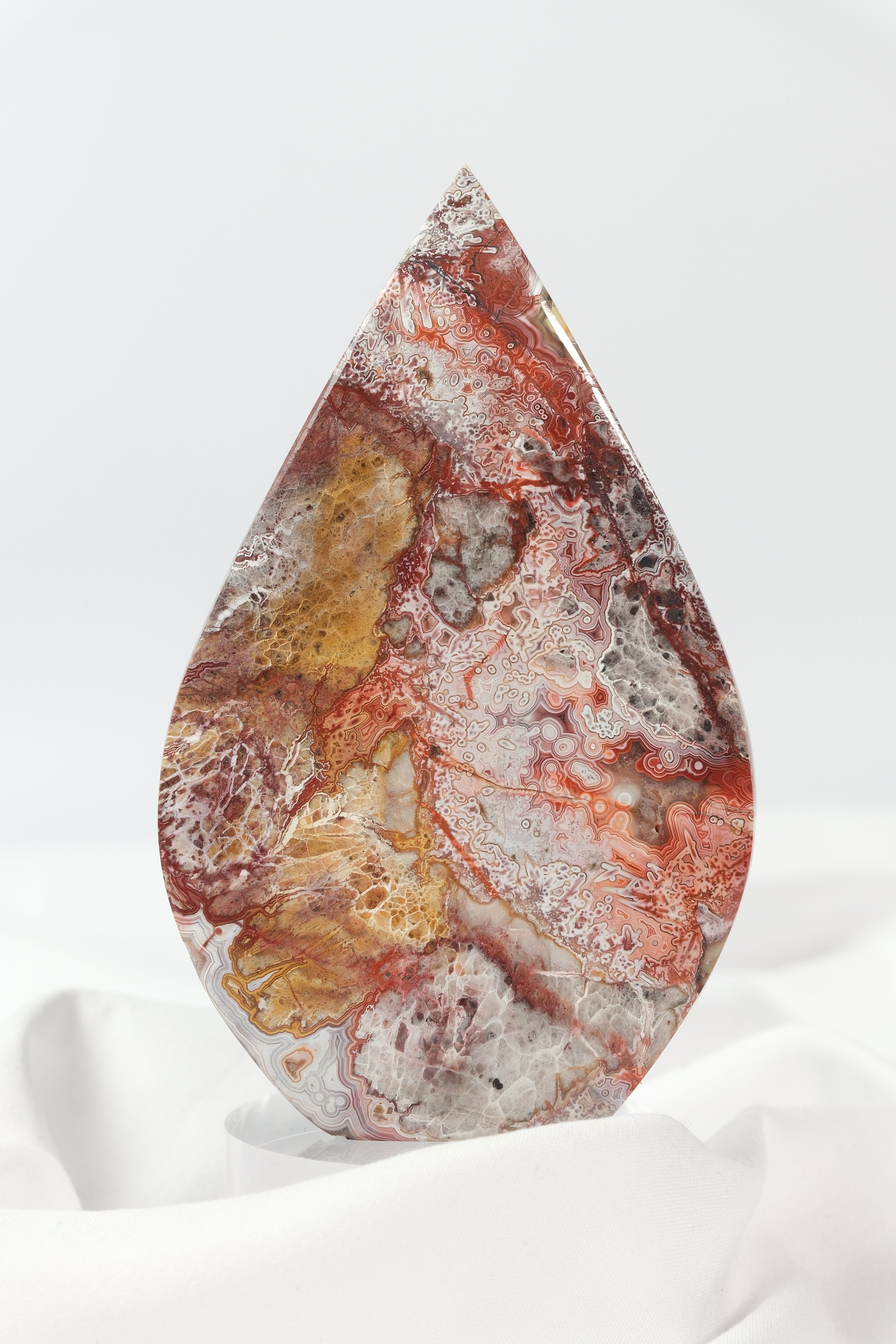 Mexican Crazy Lace Agate Flame