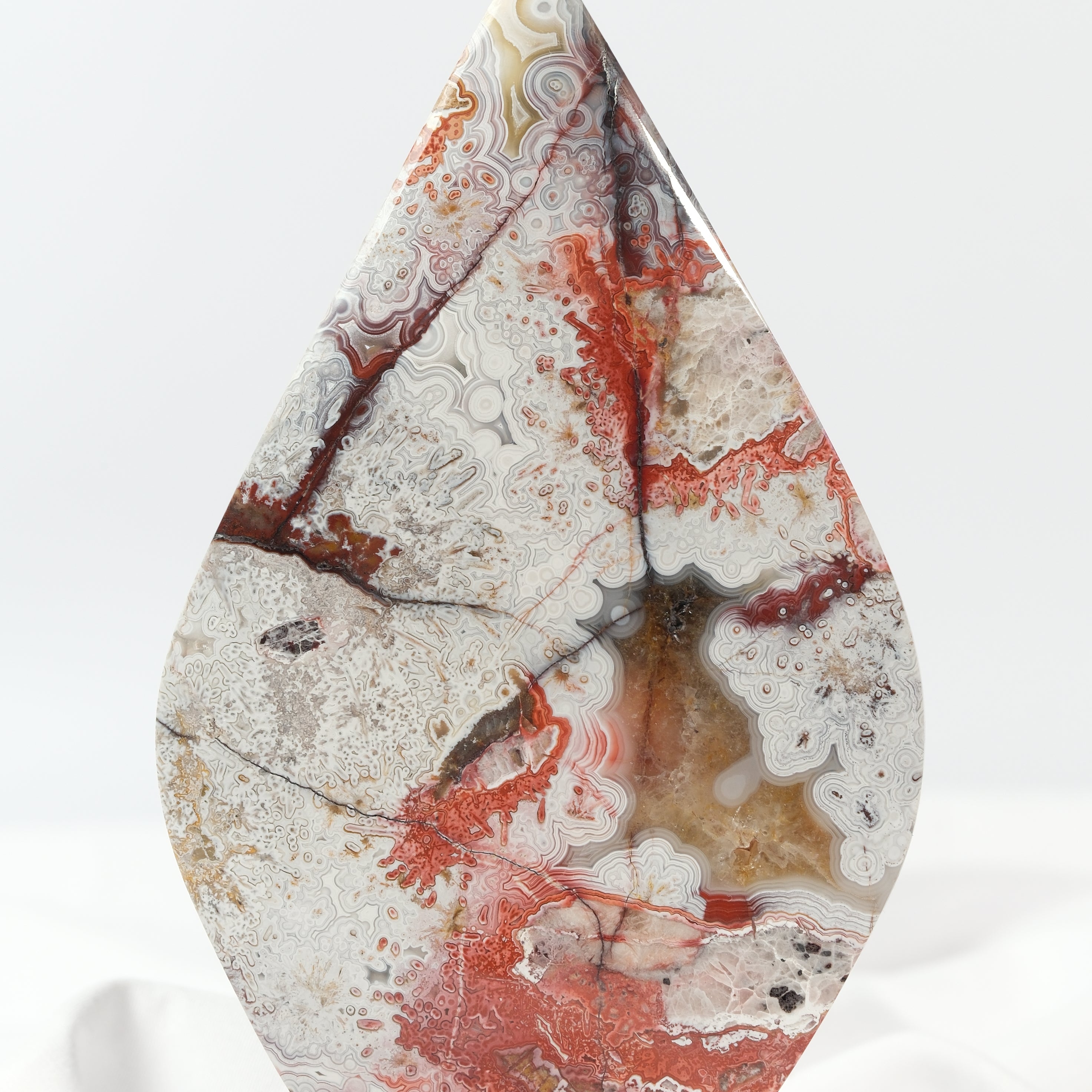 Mexican Crazy Lace Agate Flame