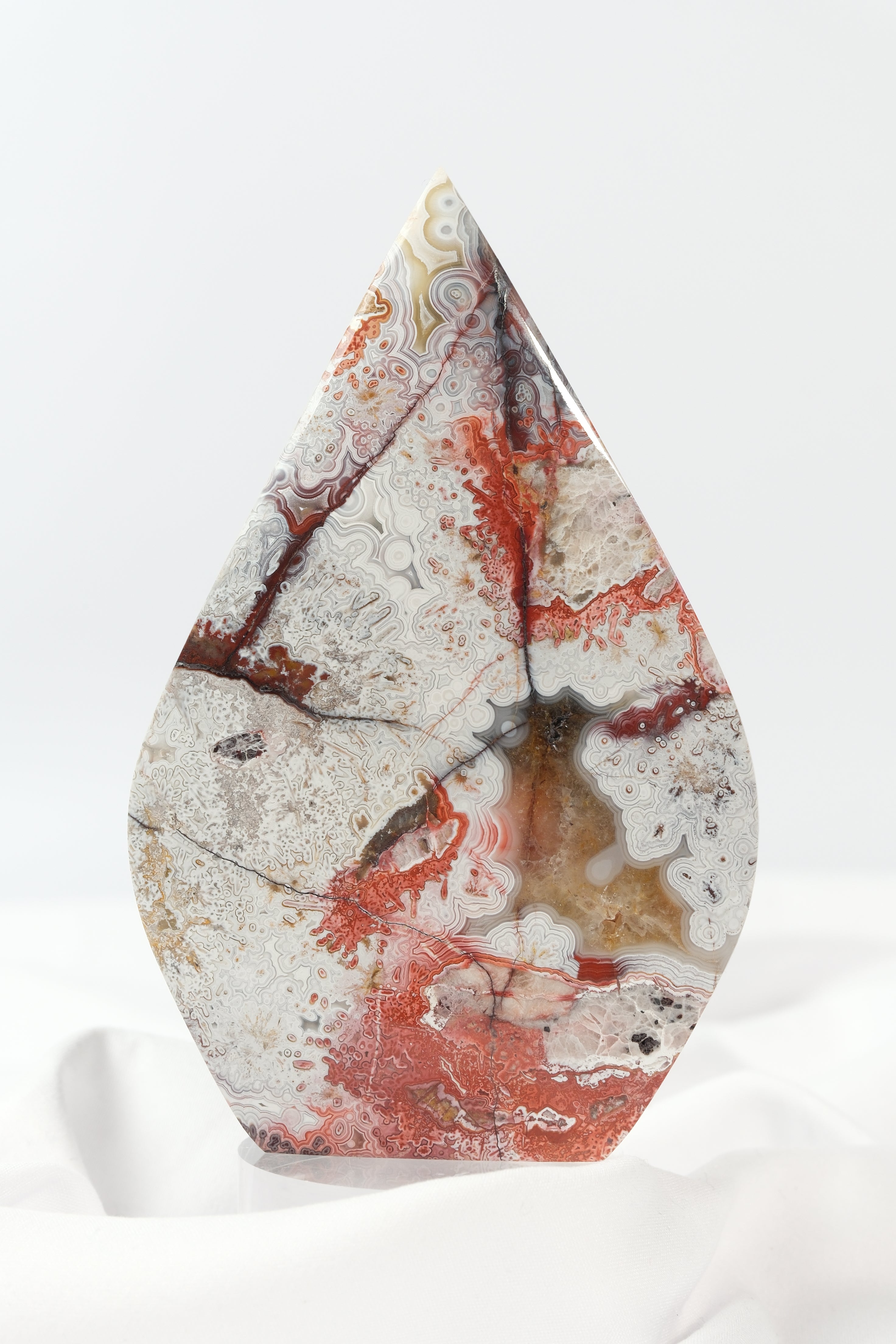 Mexican Crazy Lace Agate Flame