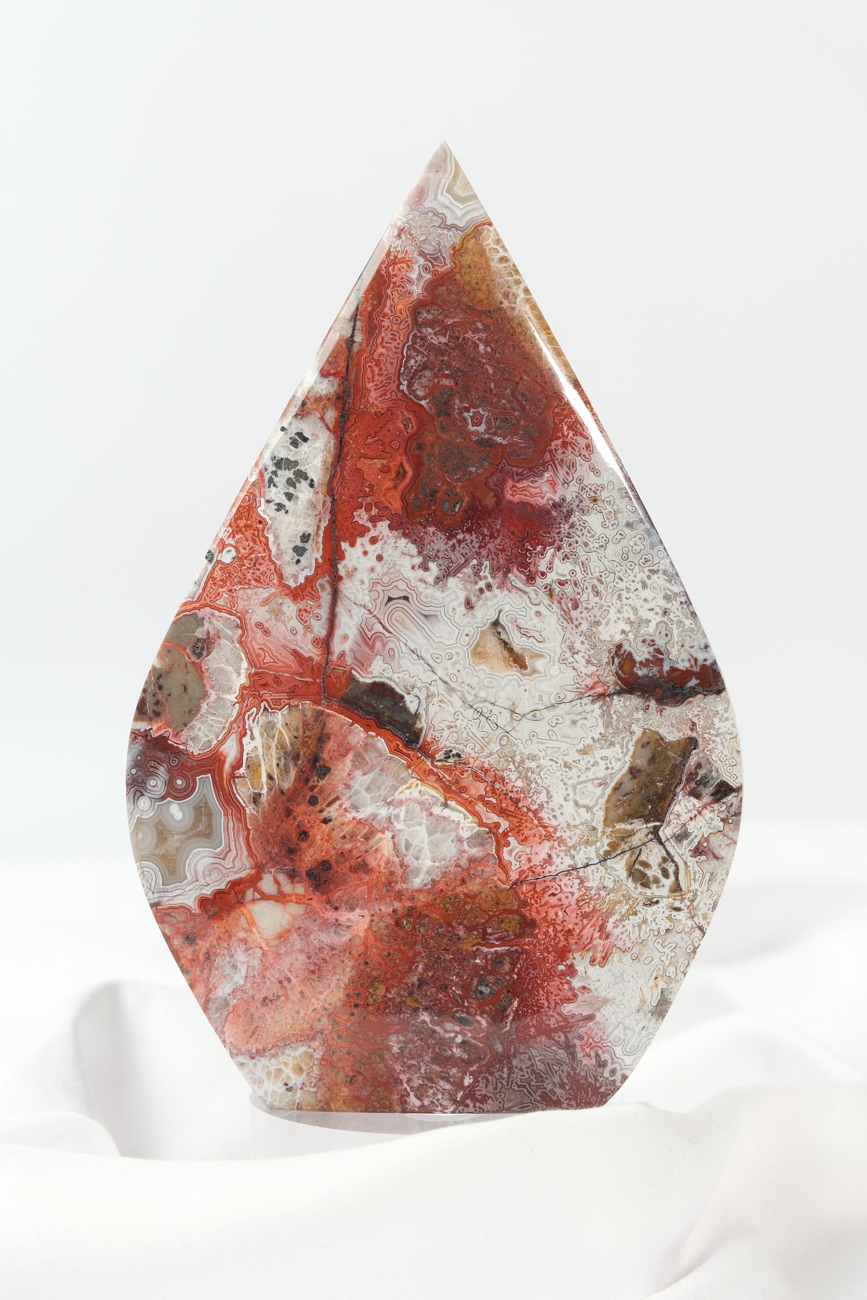 Mexican Crazy Lace Agate Flame