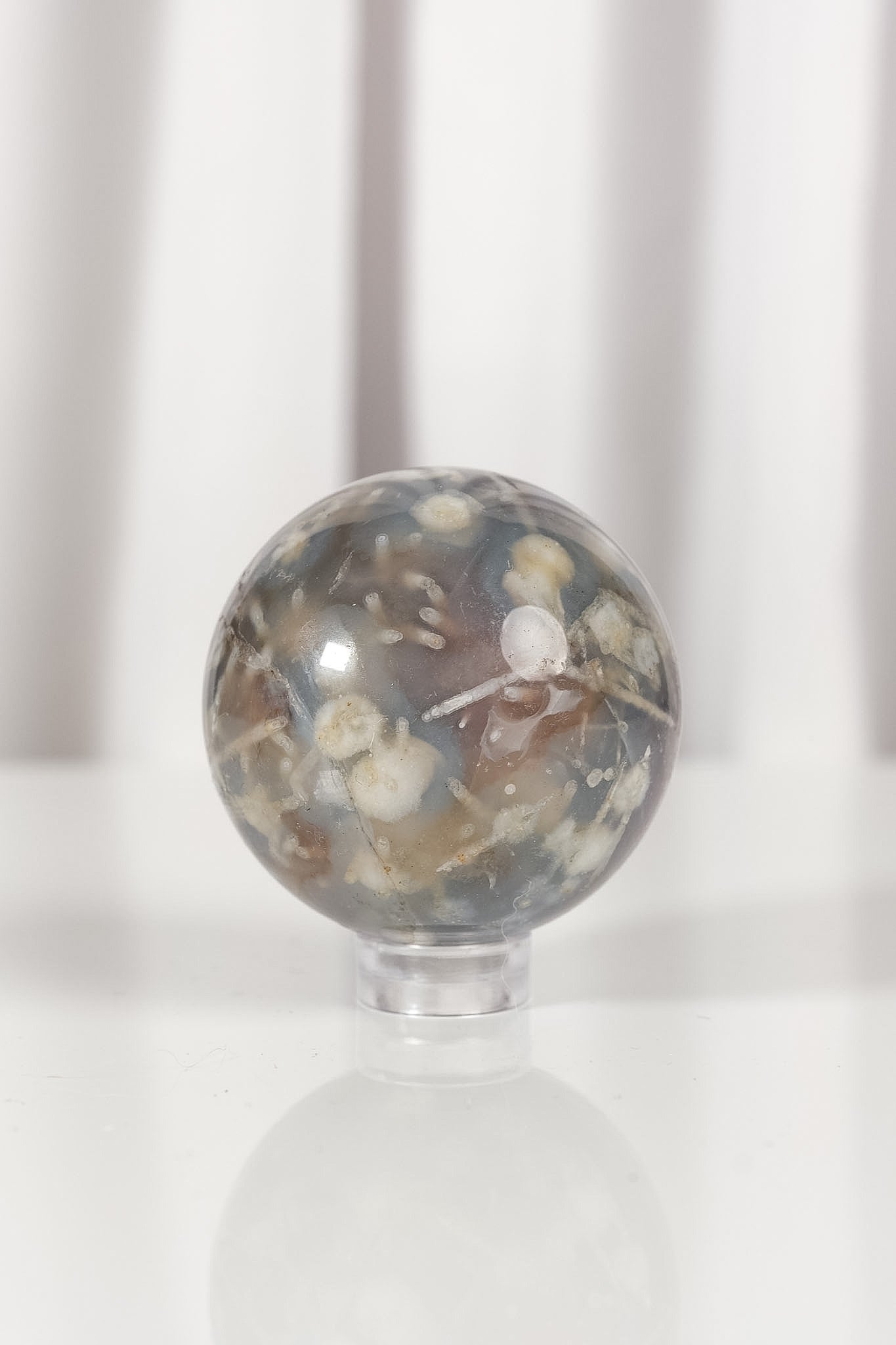 Mozambique Swazi Agate Sphere *Misfit*