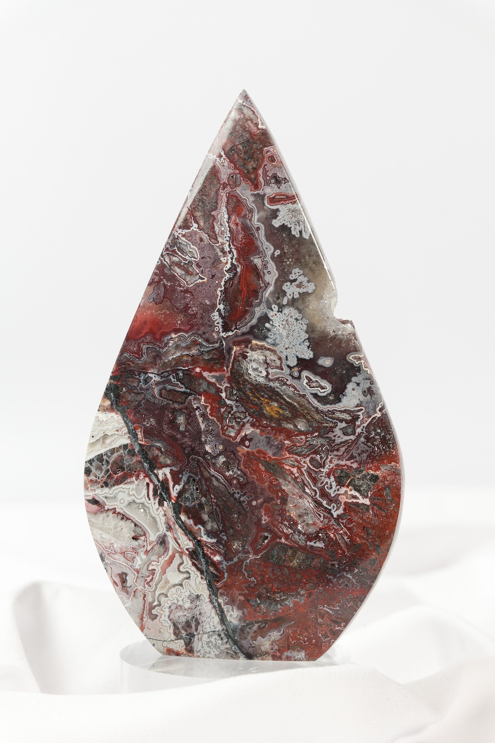 Mexican Crazy Lace Agate Flame