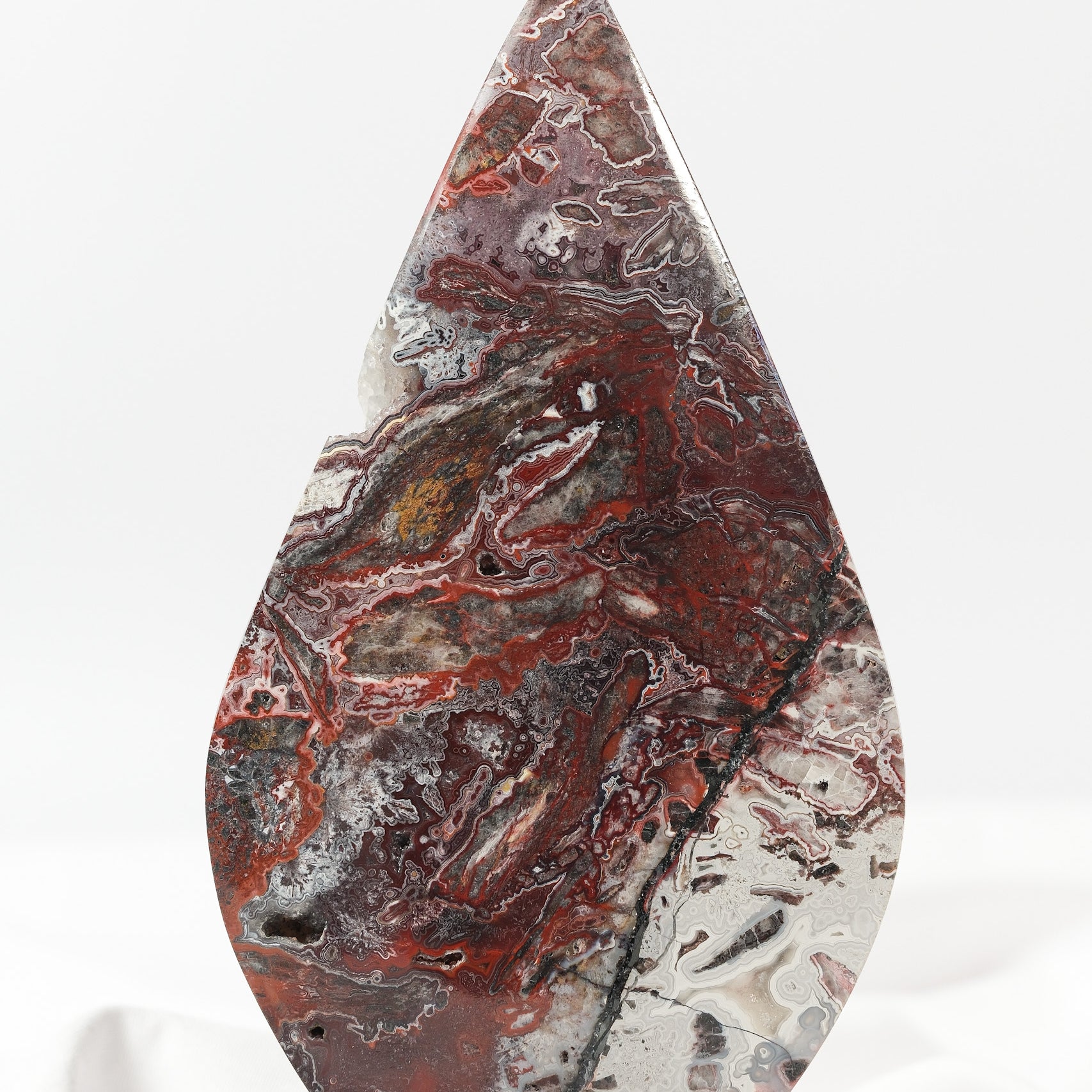 Mexican Crazy Lace Agate Flame