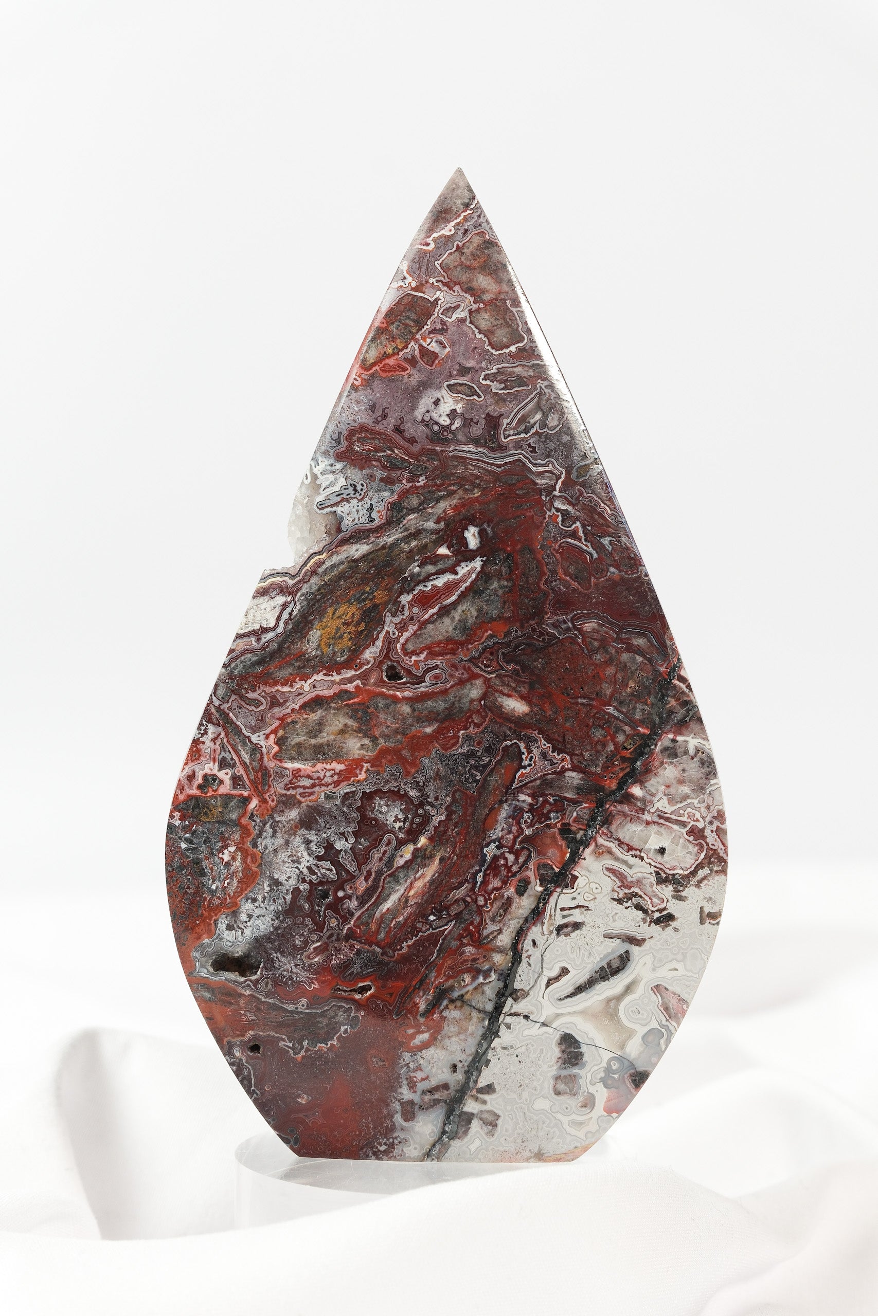 Mexican Crazy Lace Agate Flame