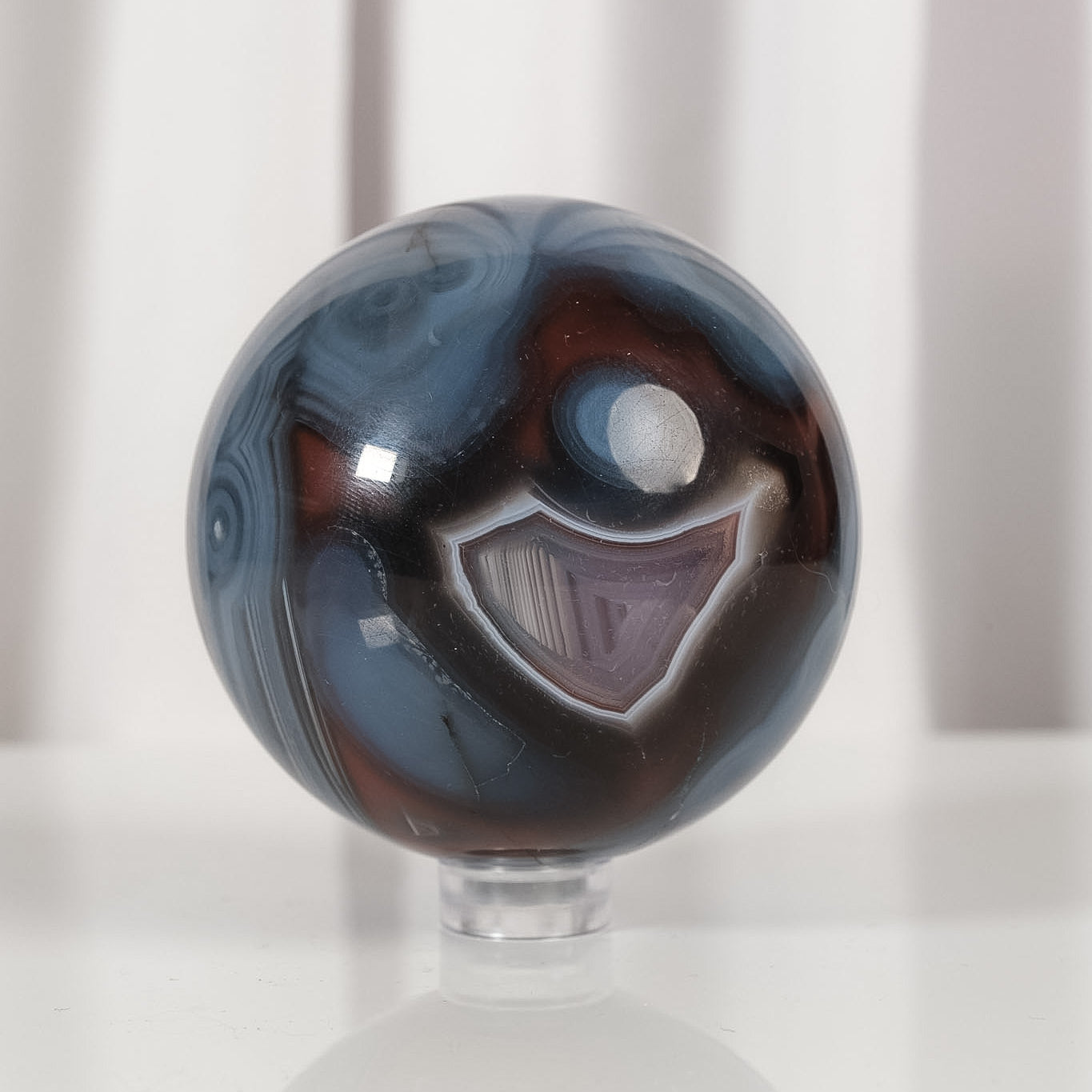 Mozambique Swazi Agate Sphere *Misfit*