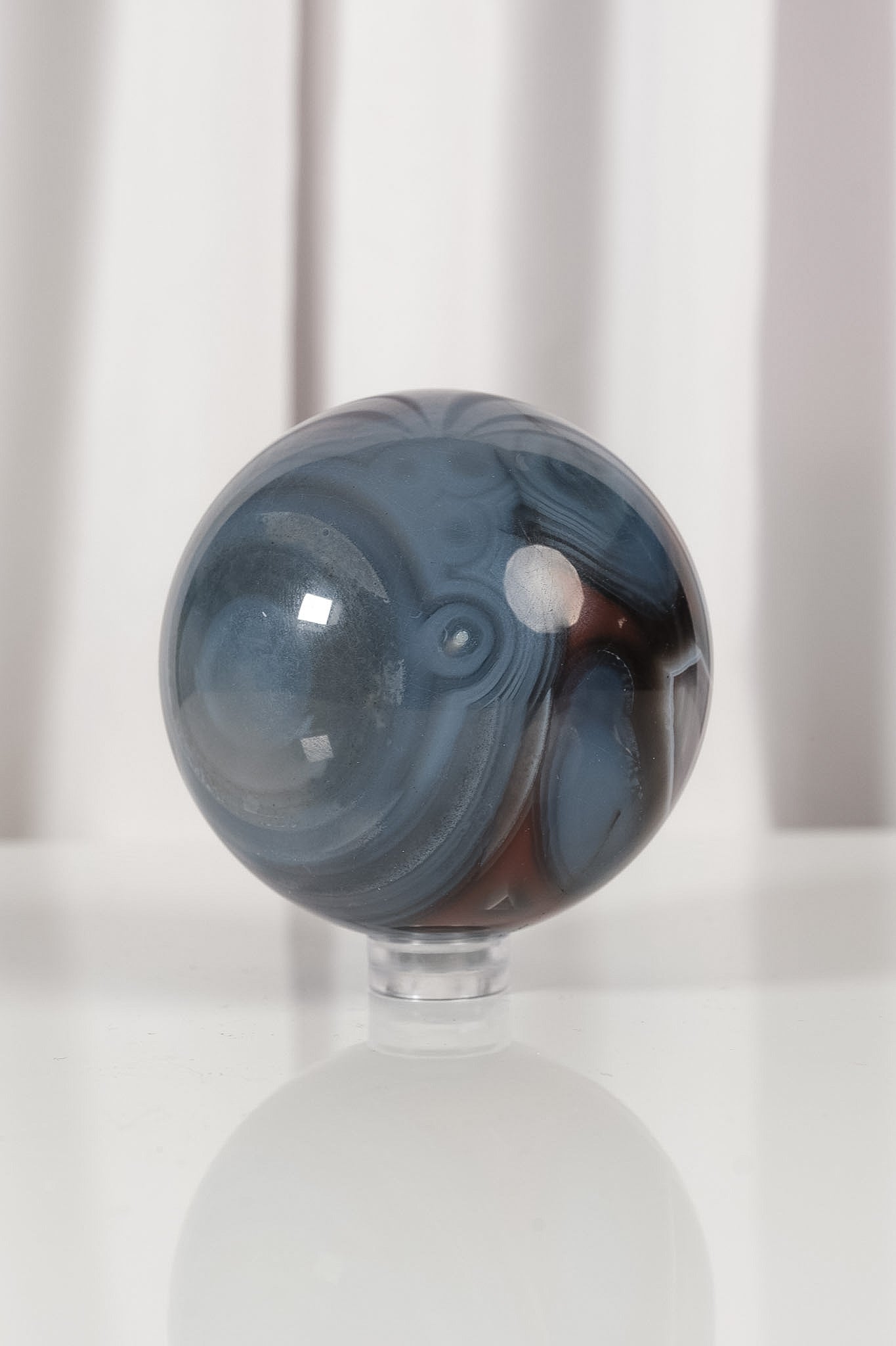 Mozambique Swazi Agate Sphere *Misfit*