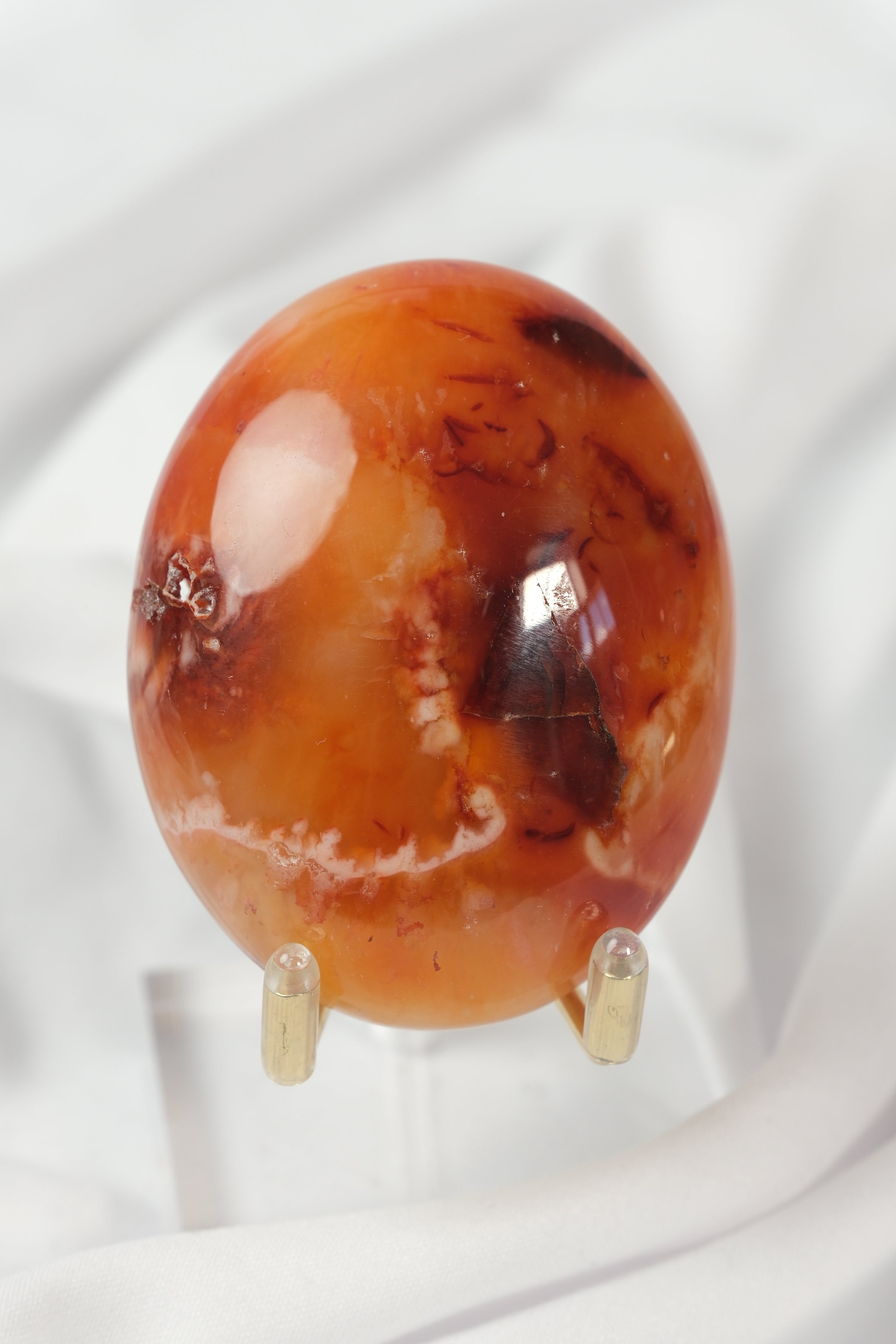 Carnelian Agate Palmstone