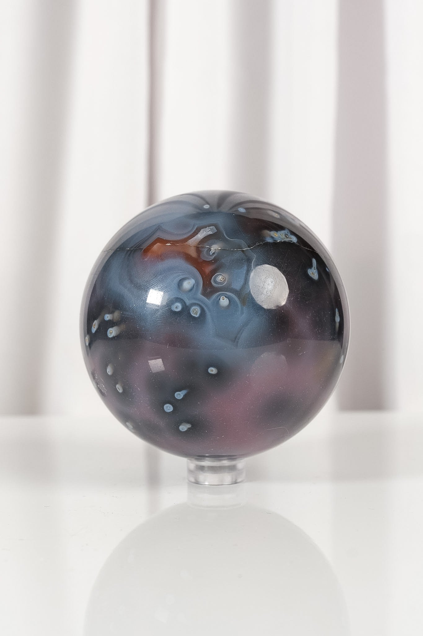 Mozambique Swazi Agate Sphere *Misfit*