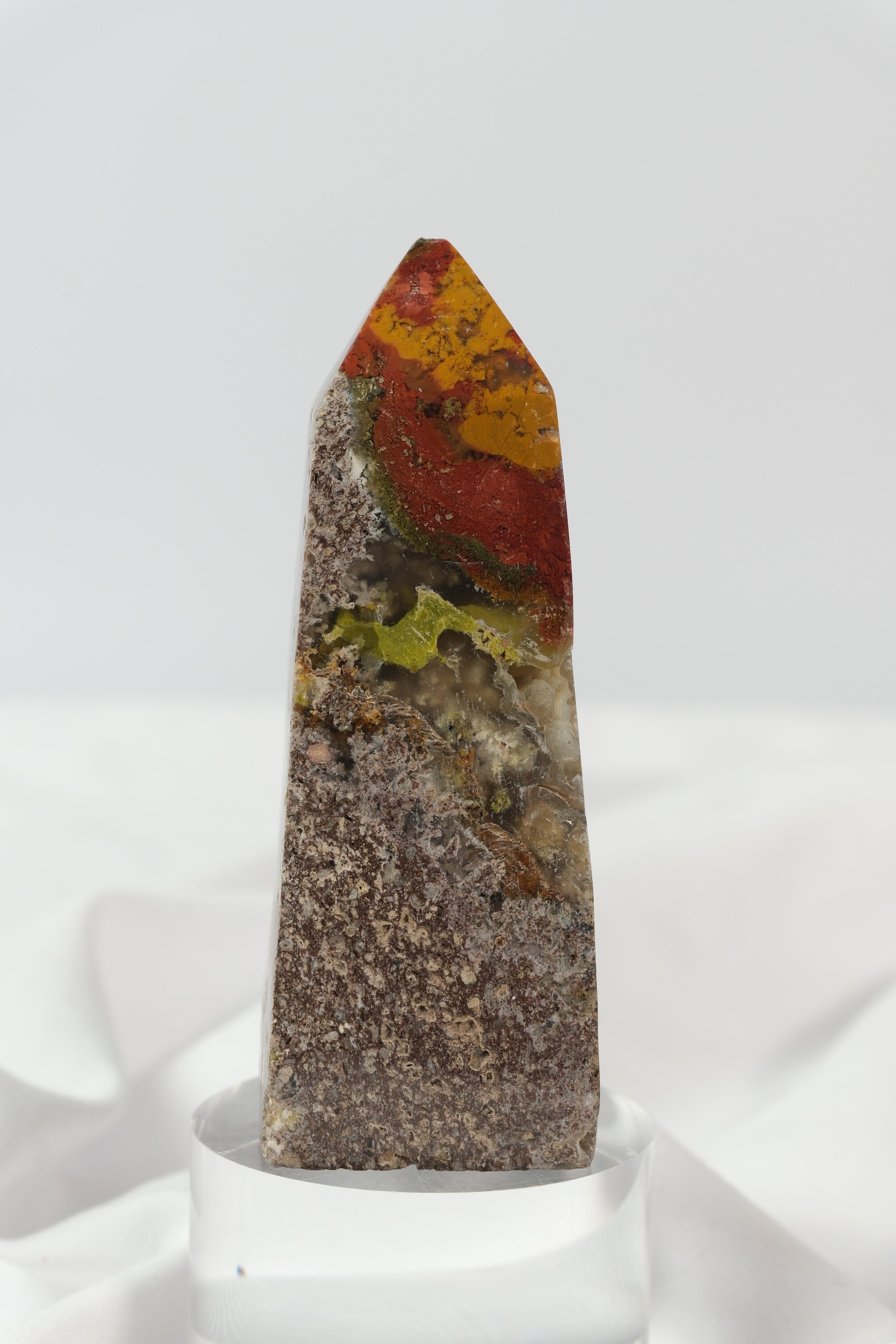 Scenic Moss Agate Tower