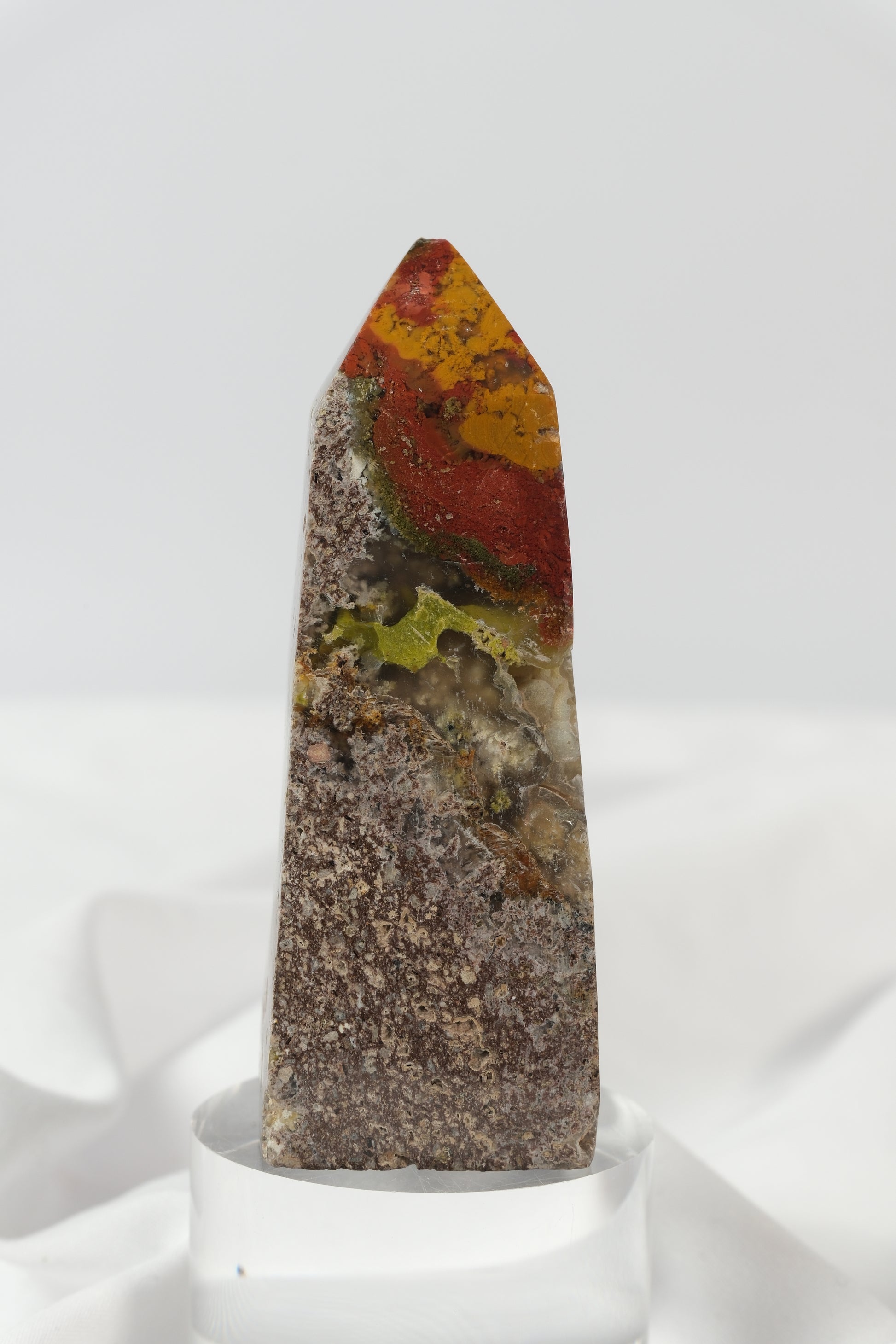 Scenic Moss Agate Tower