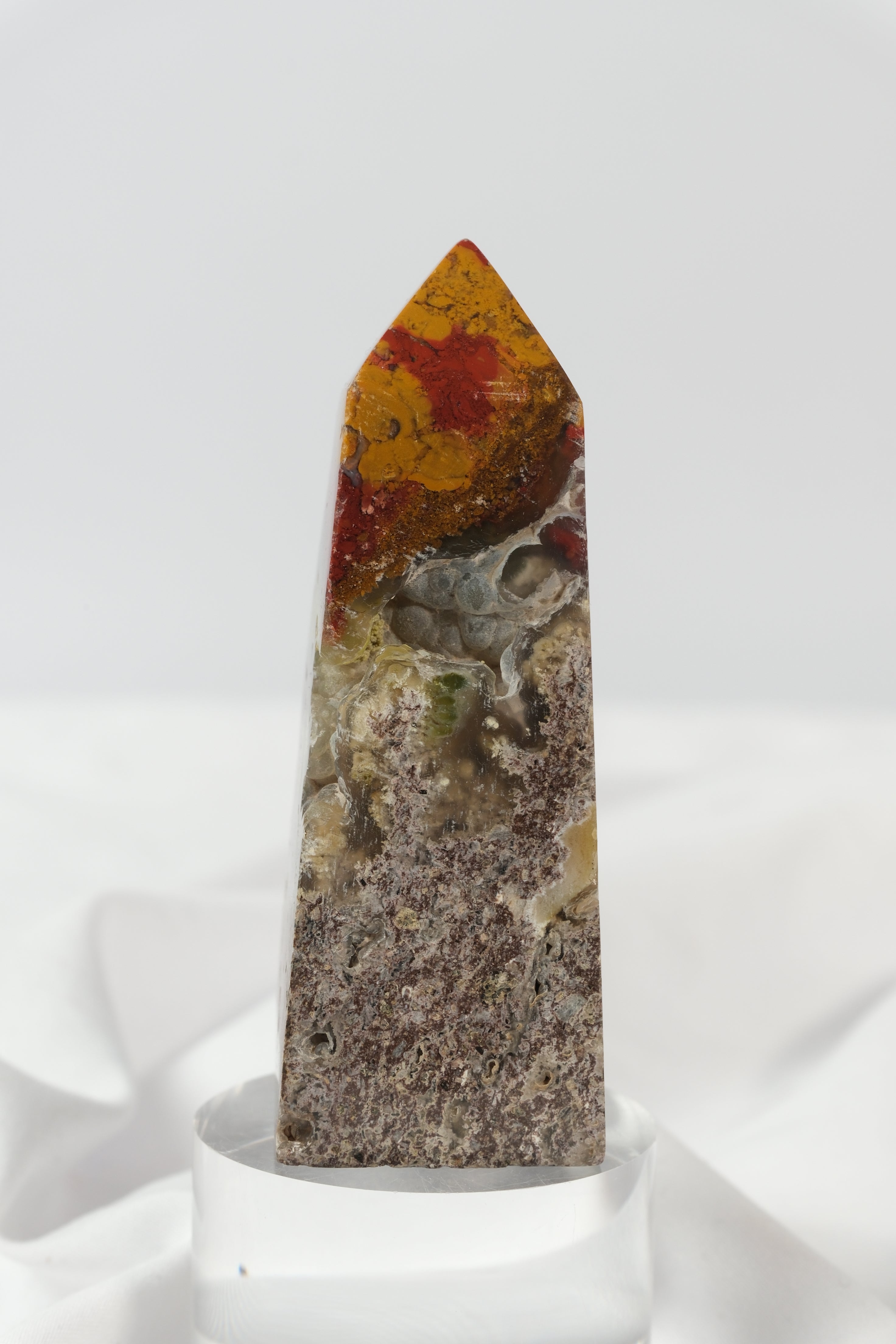 Scenic Moss Agate Tower