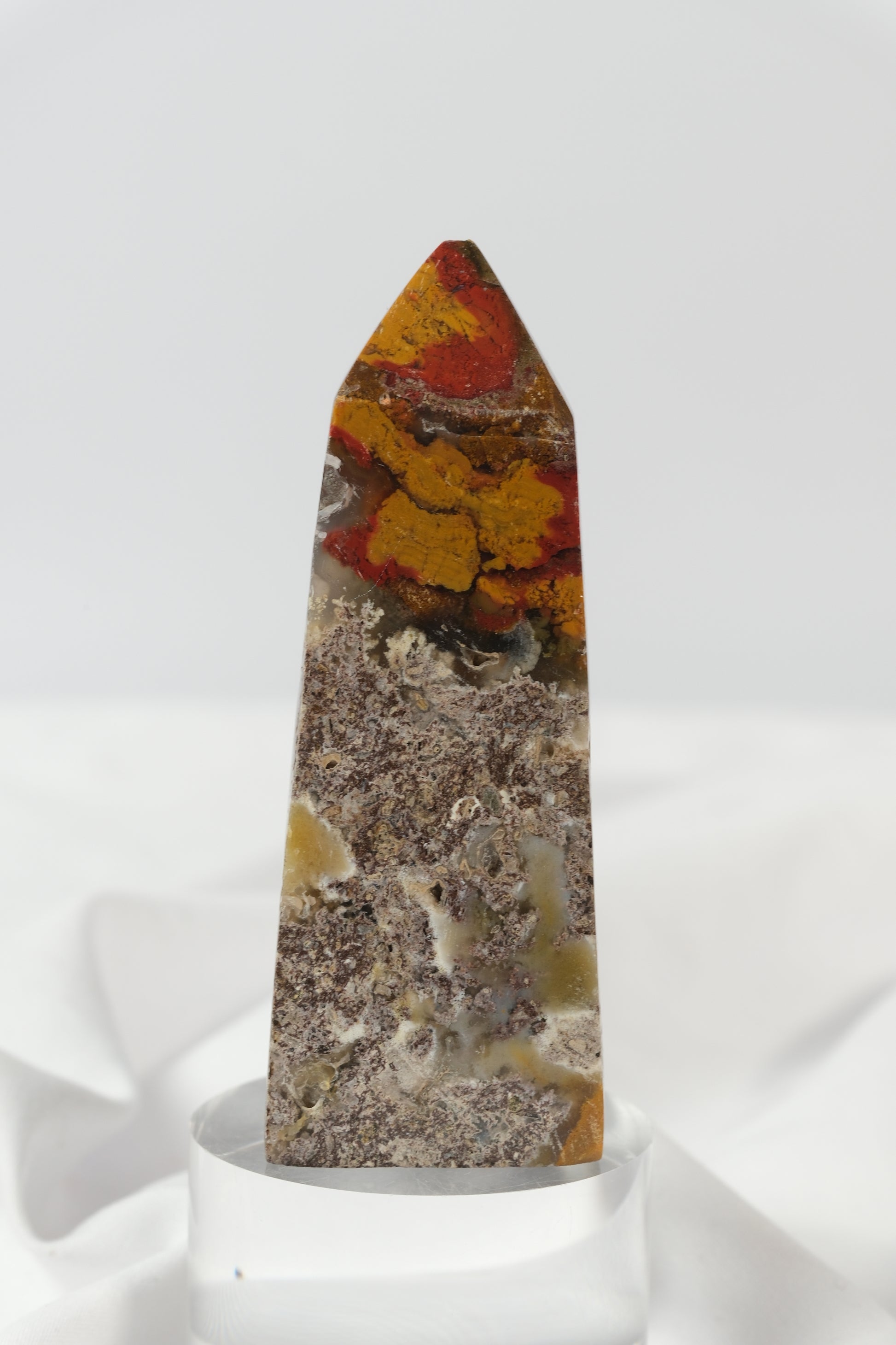 Scenic Moss Agate Tower