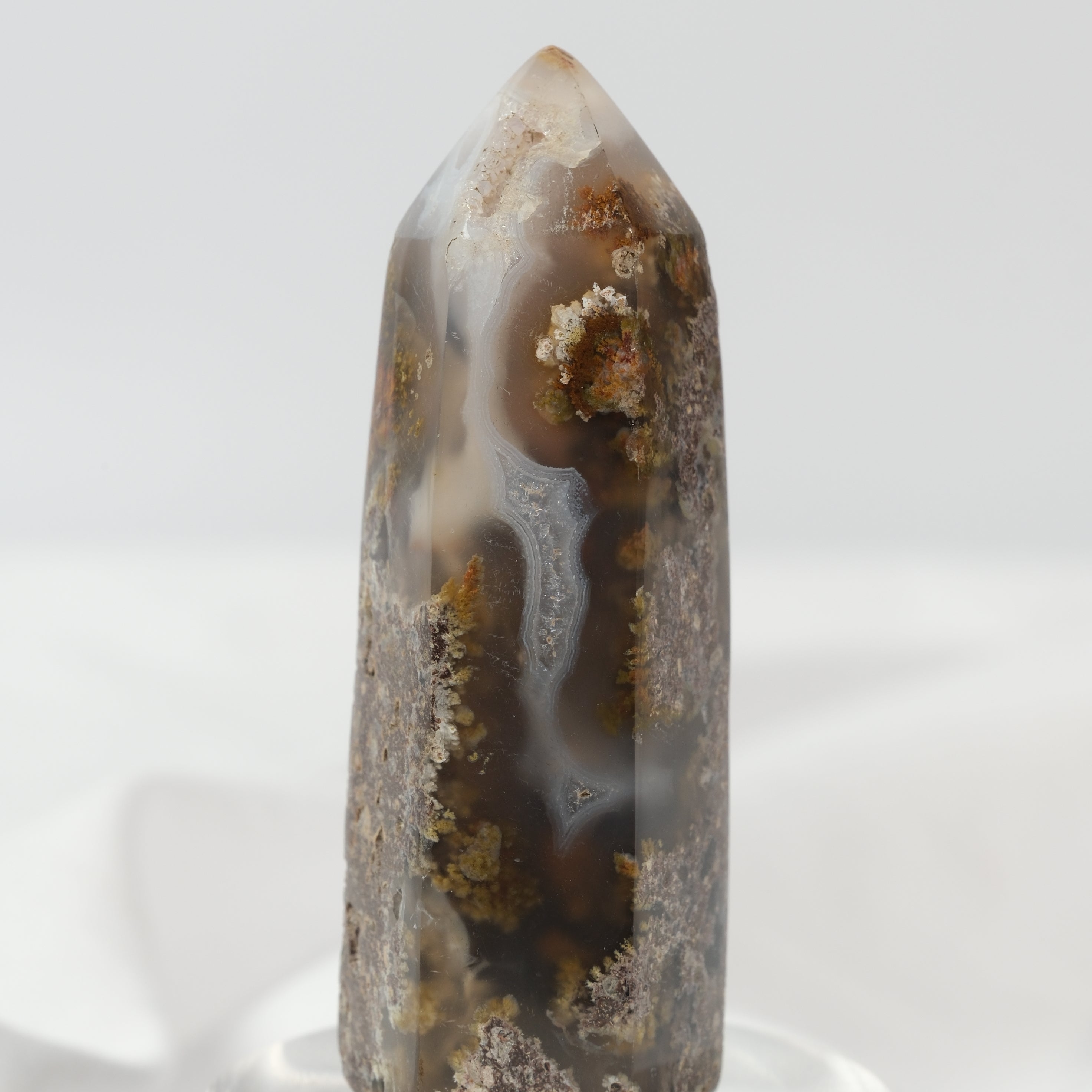 Scenic Moss Agate Tower