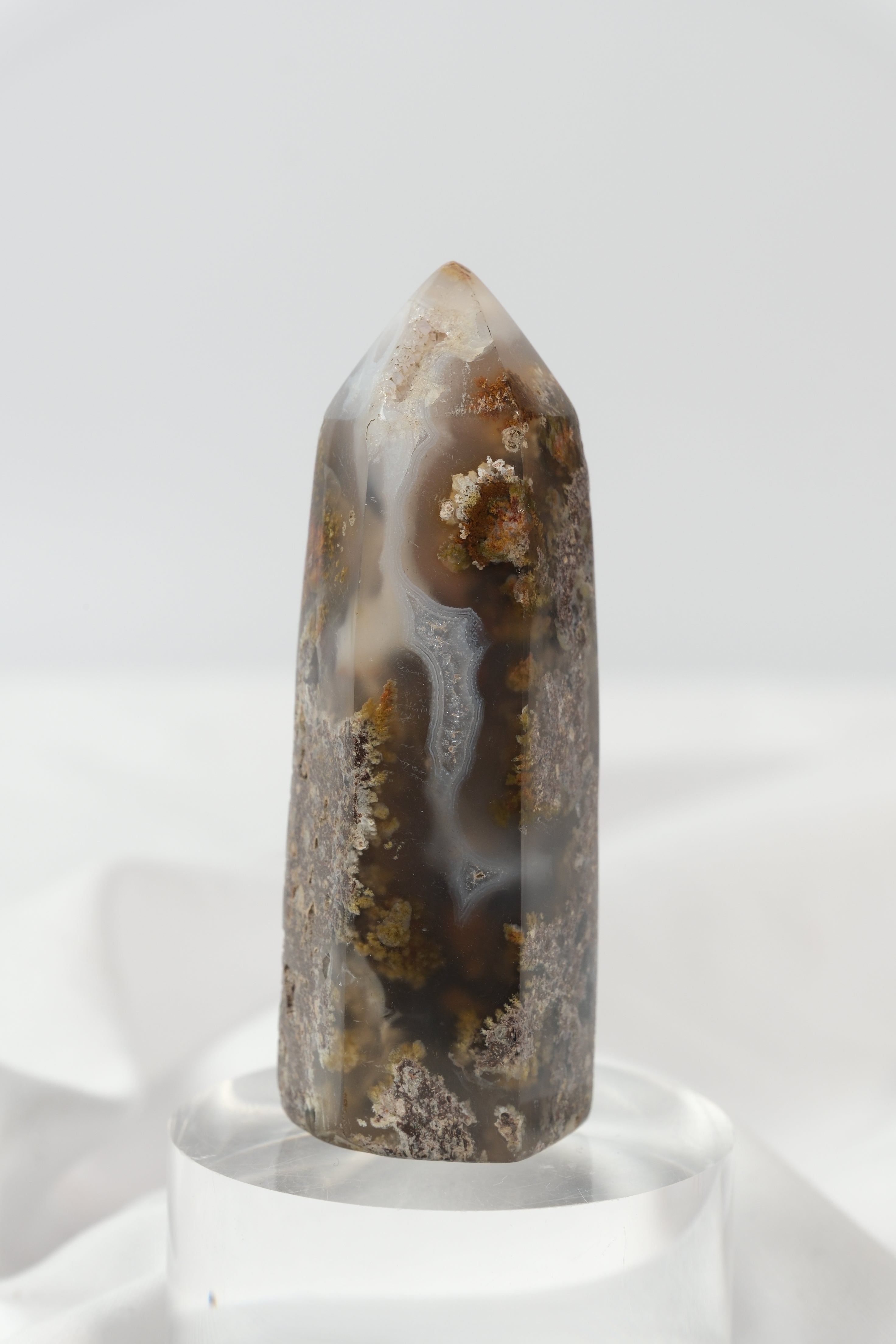 Scenic Moss Agate Tower