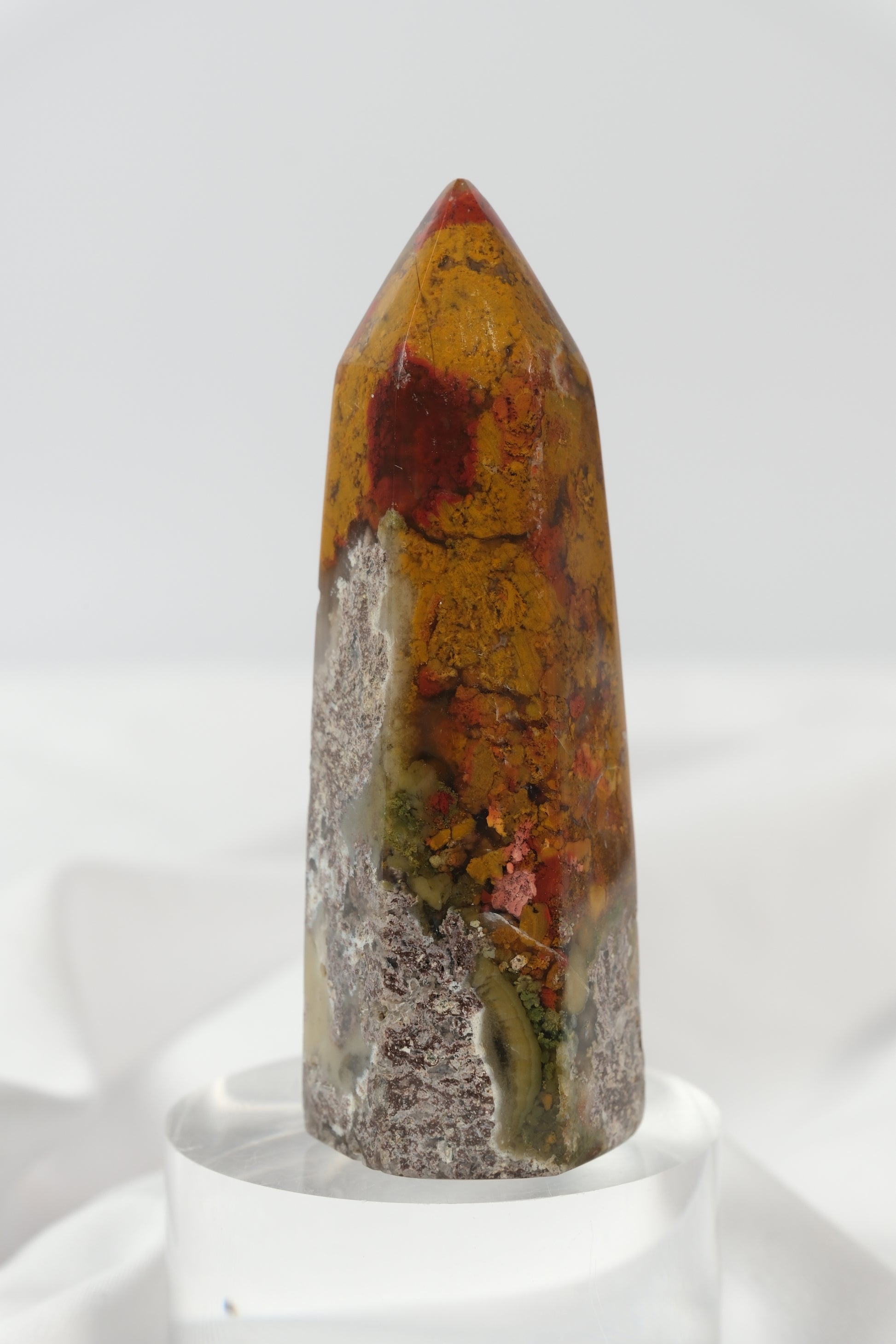 Scenic Moss Agate Tower