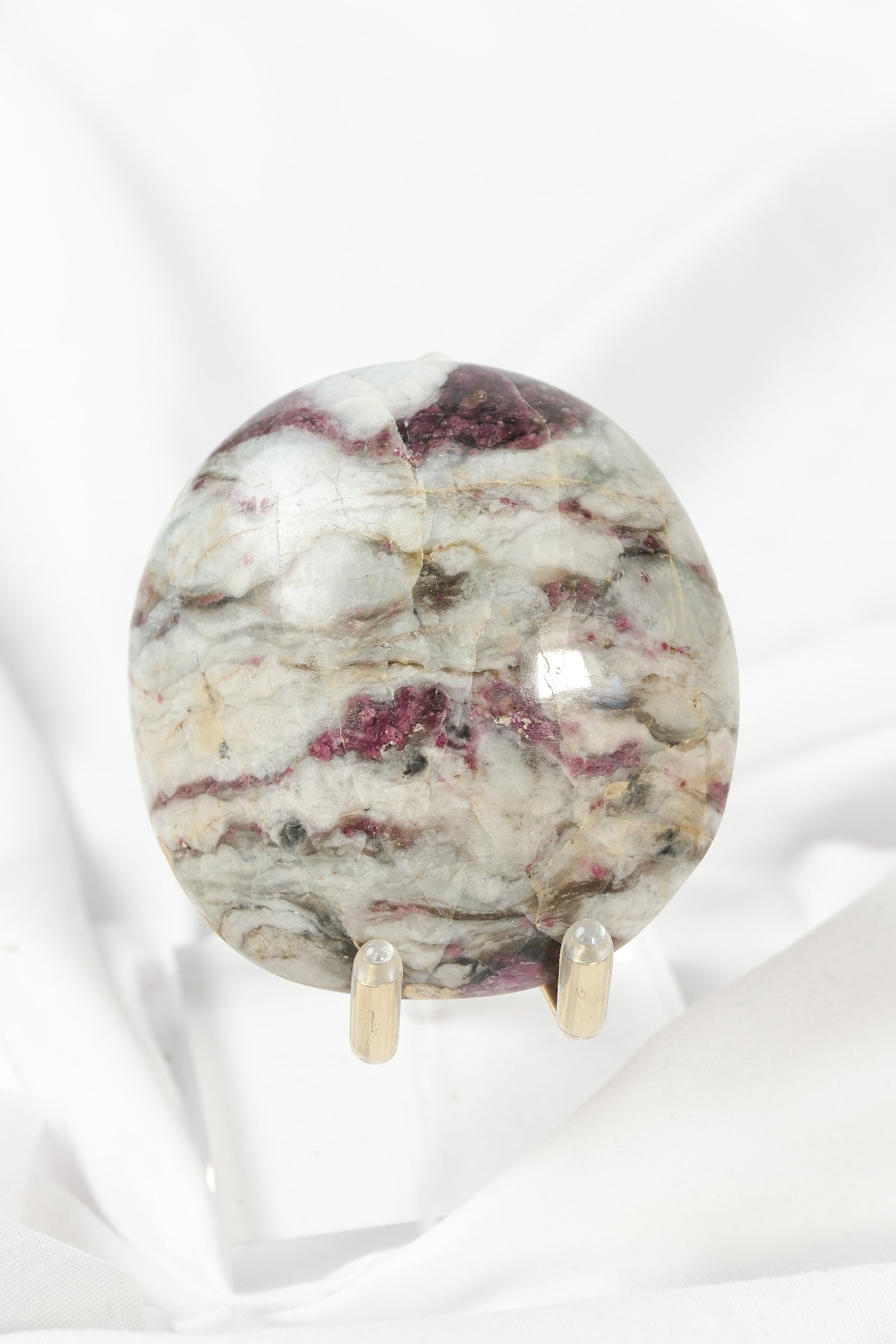Pink Tourmaline Palmstone