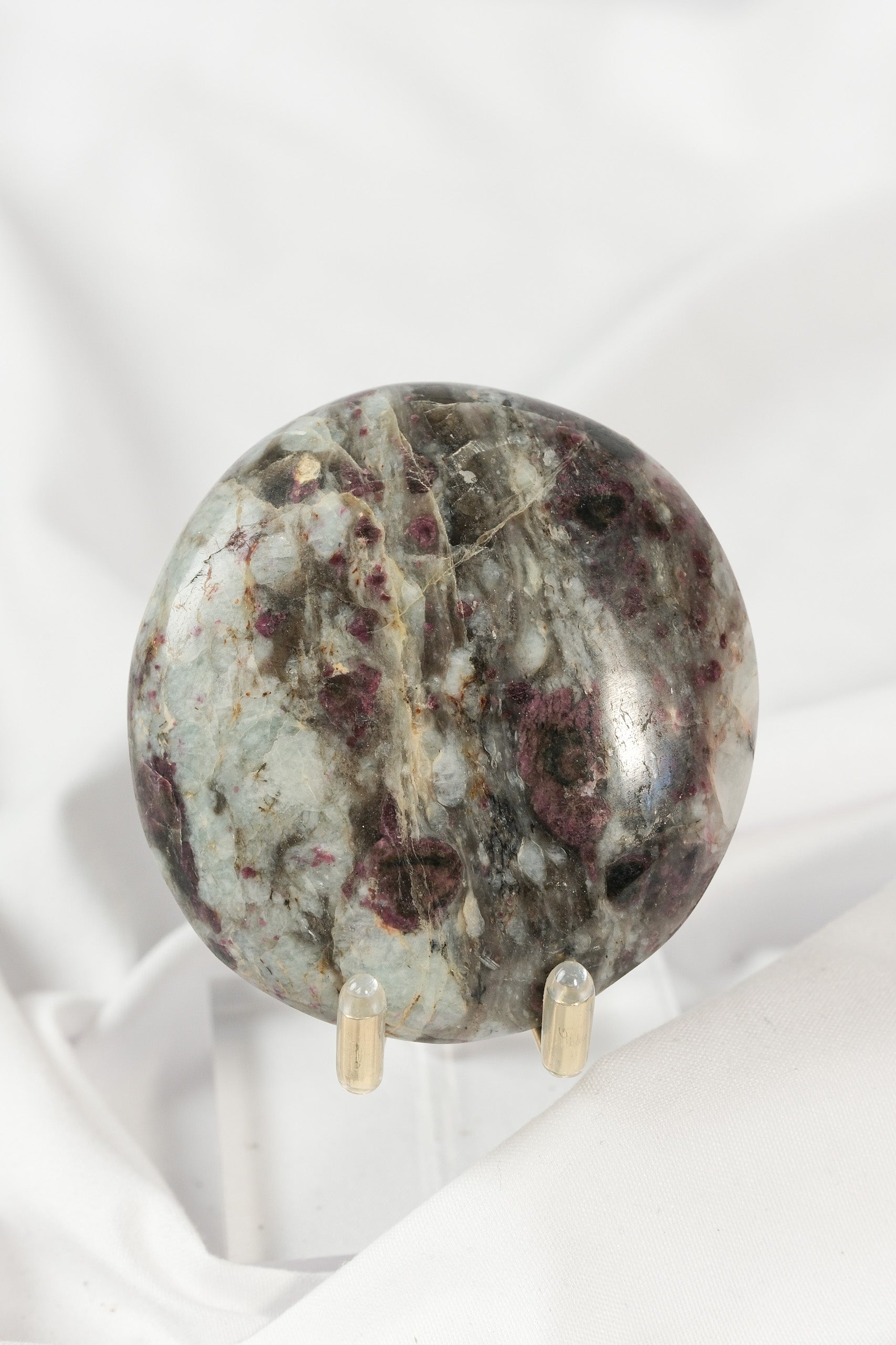 Pink Tourmaline Palmstone