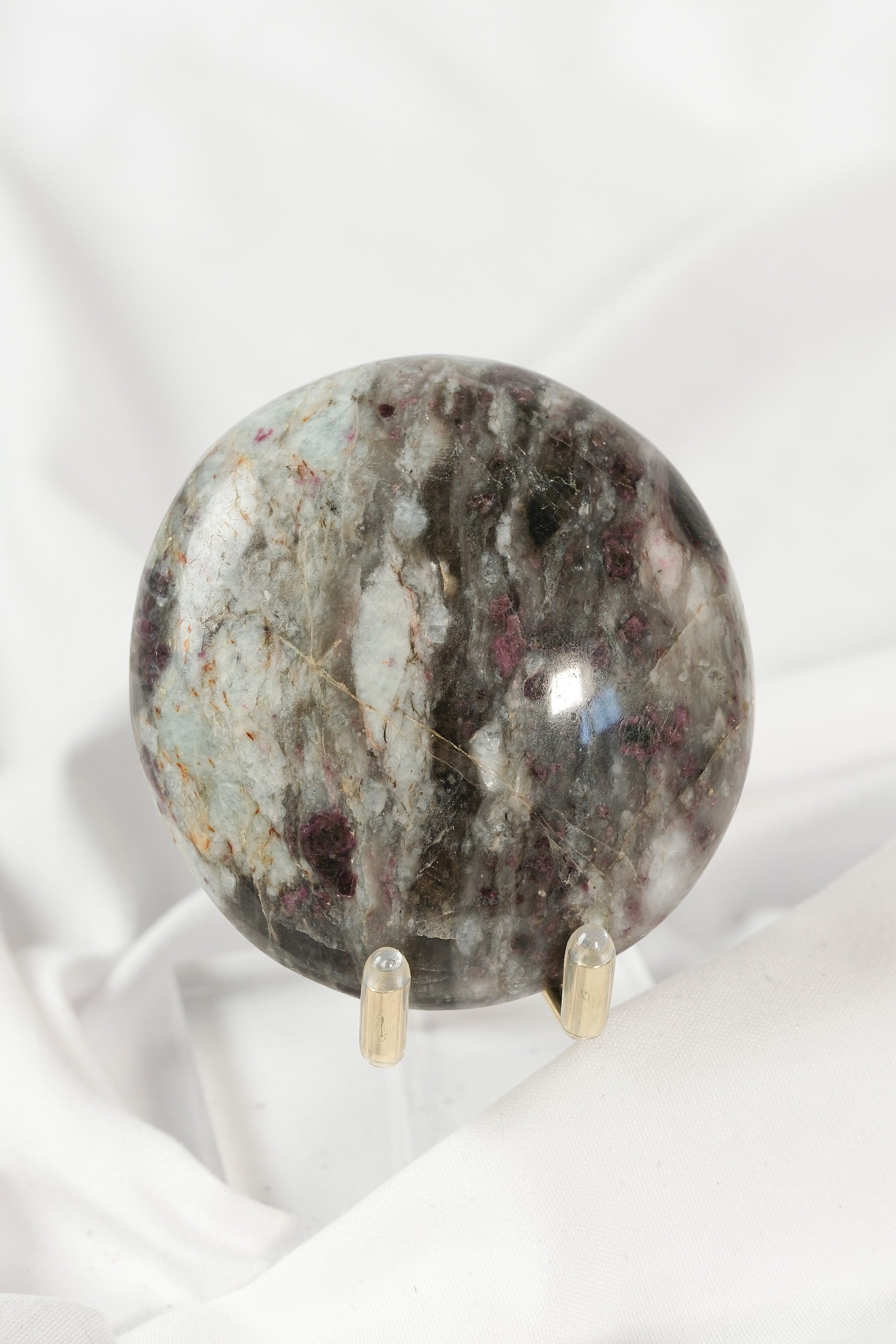 Pink Tourmaline Palmstone