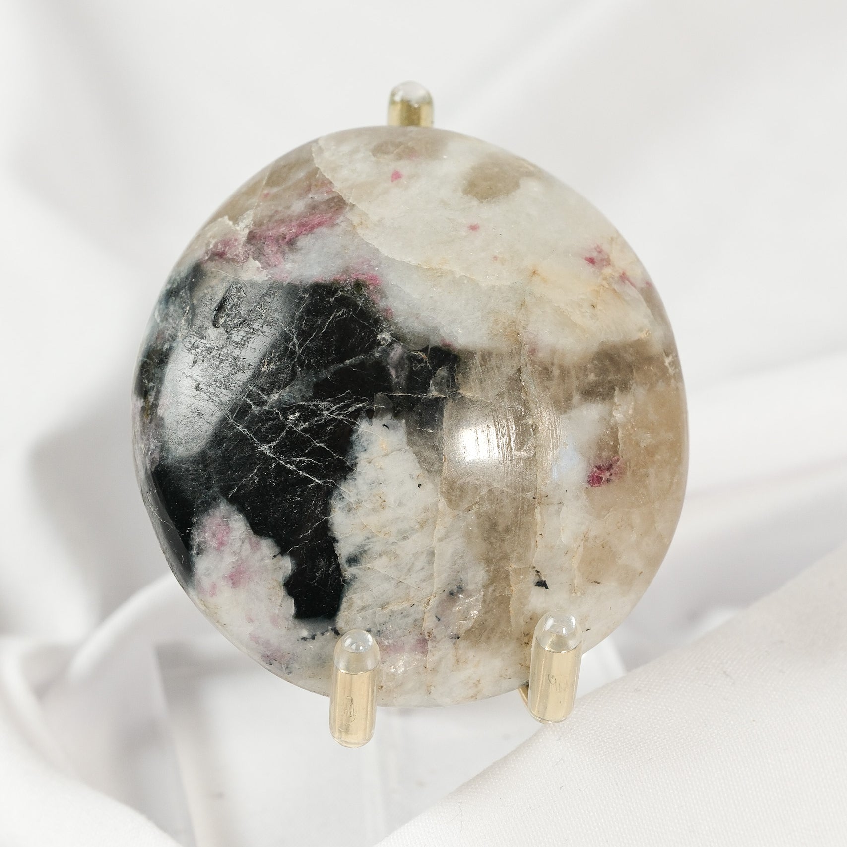 Pink Tourmaline Palmstone