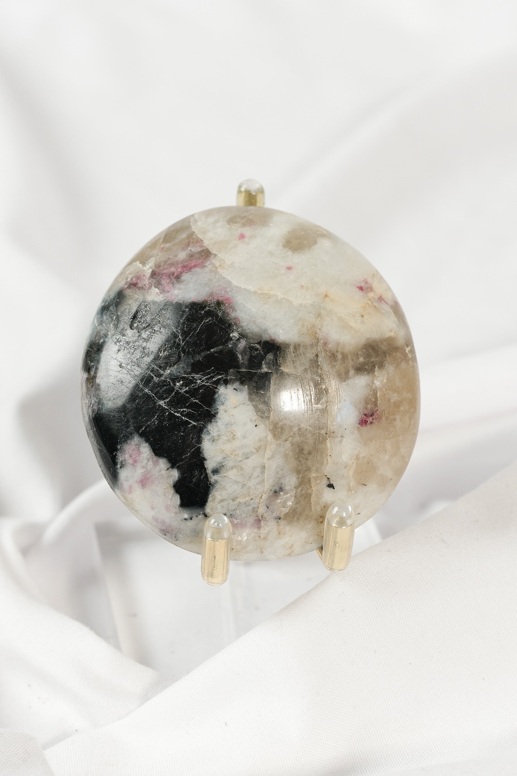 Pink Tourmaline Palmstone