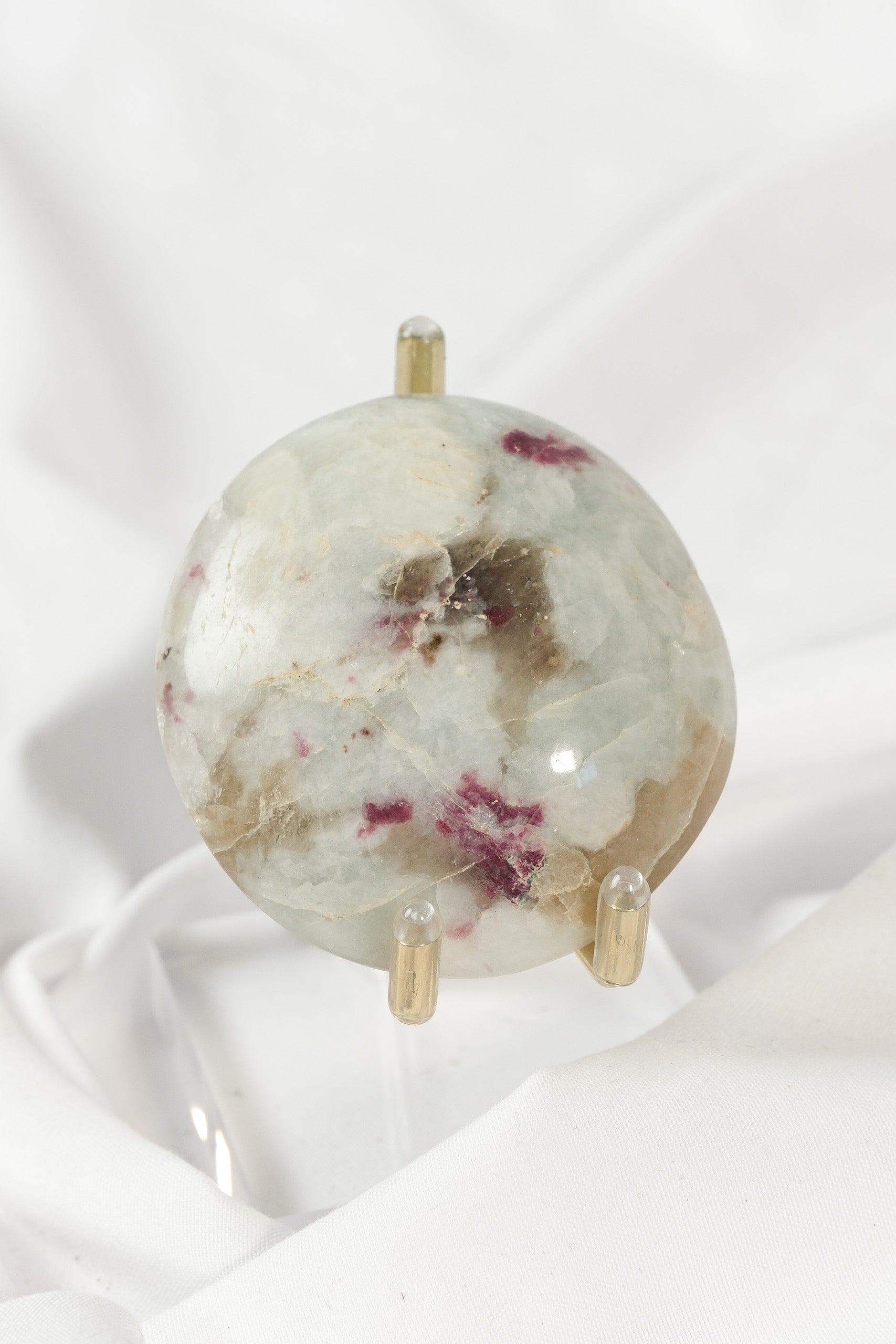 Pink Tourmaline Palmstone