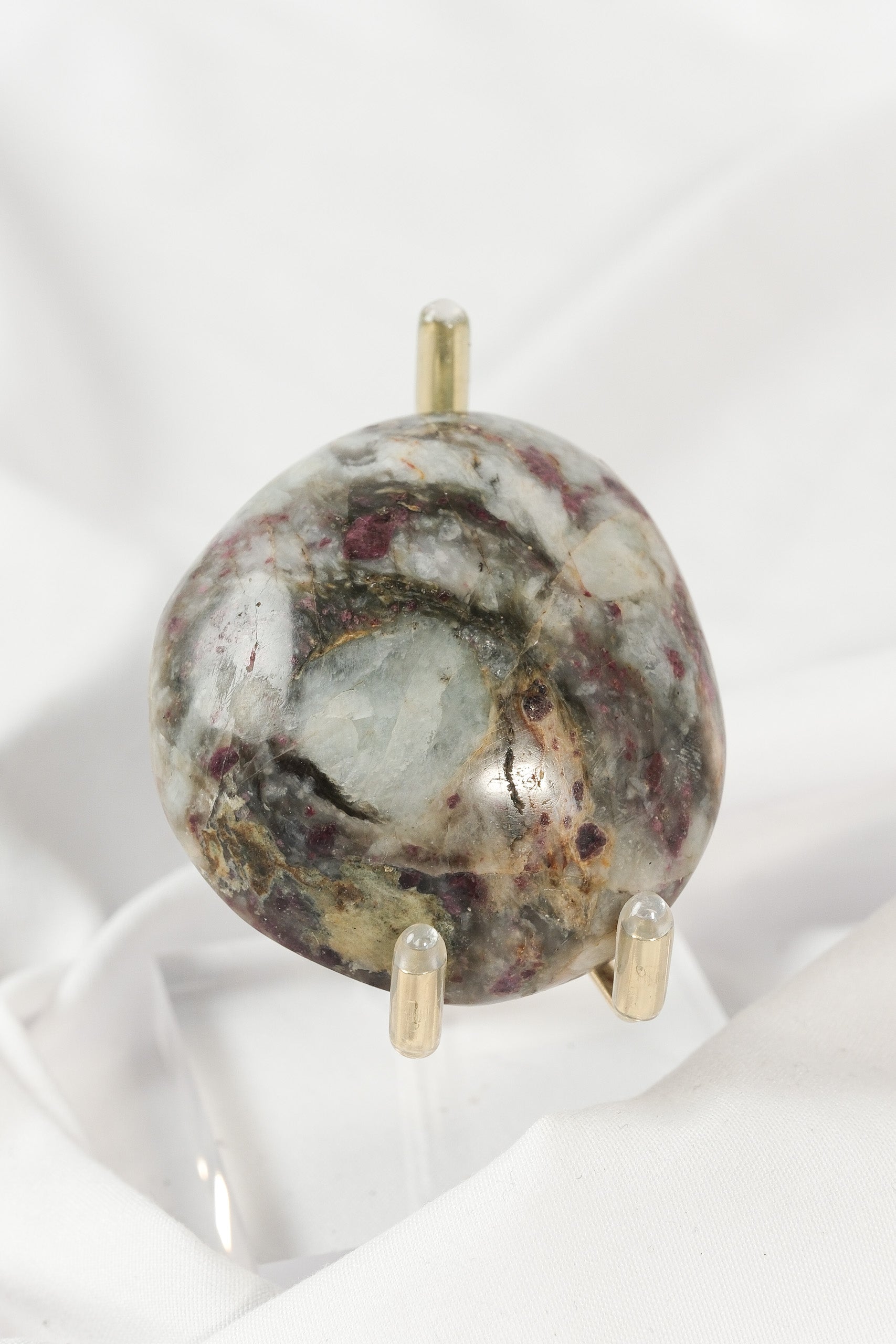 Pink Tourmaline Palmstone