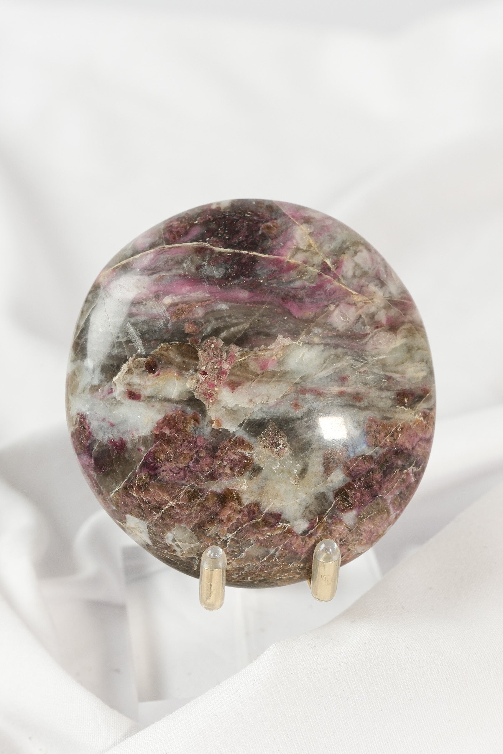 Pink Tourmaline Palmstone