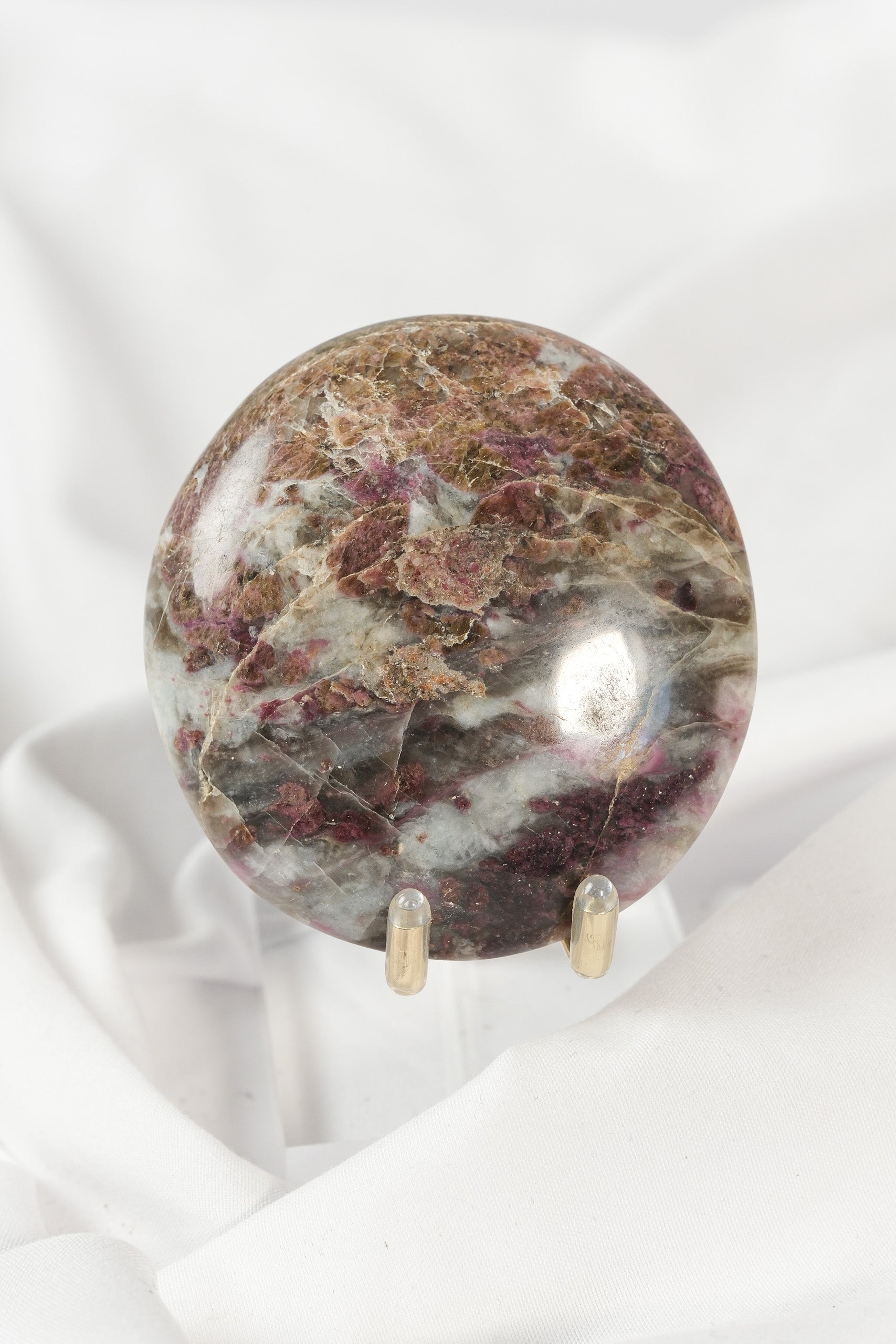 Pink Tourmaline Palmstone