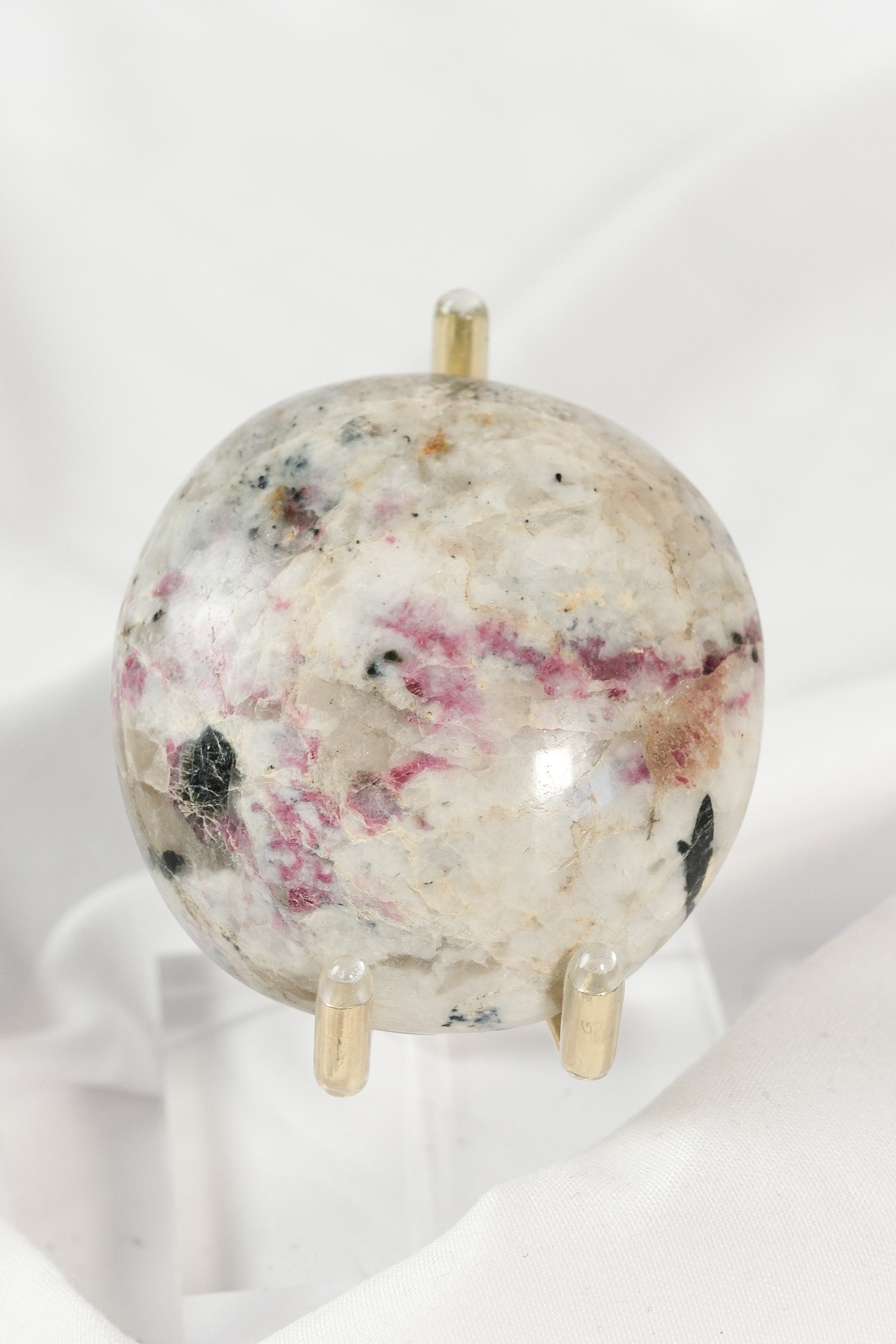 Pink Tourmaline Palmstone