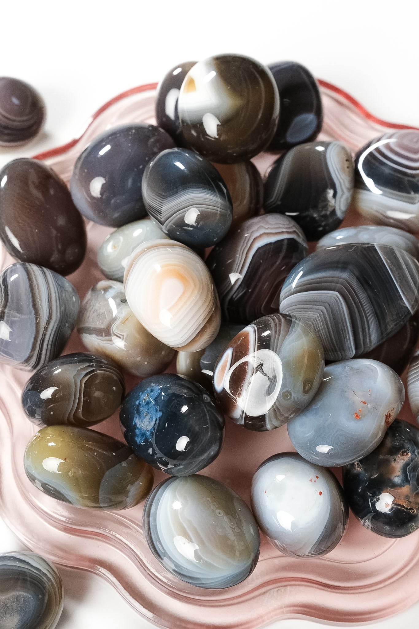 Botswana Agate Tumble