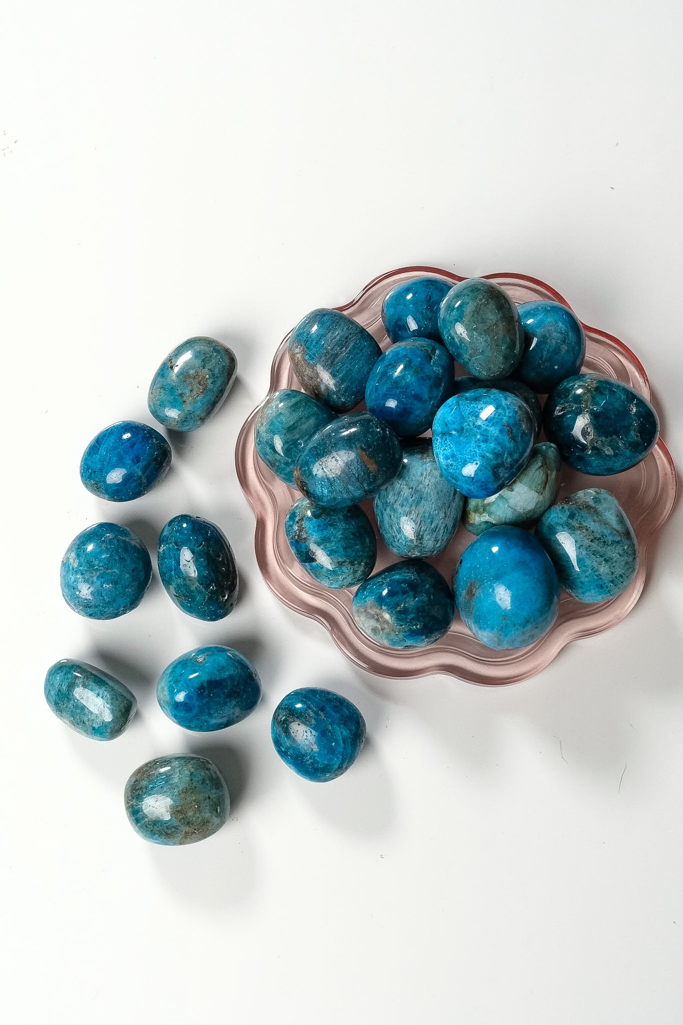 Blue Apatite Tumble