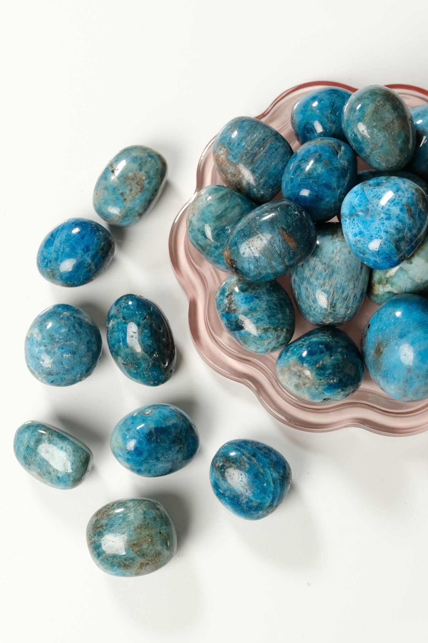 Blue Apatite Tumble
