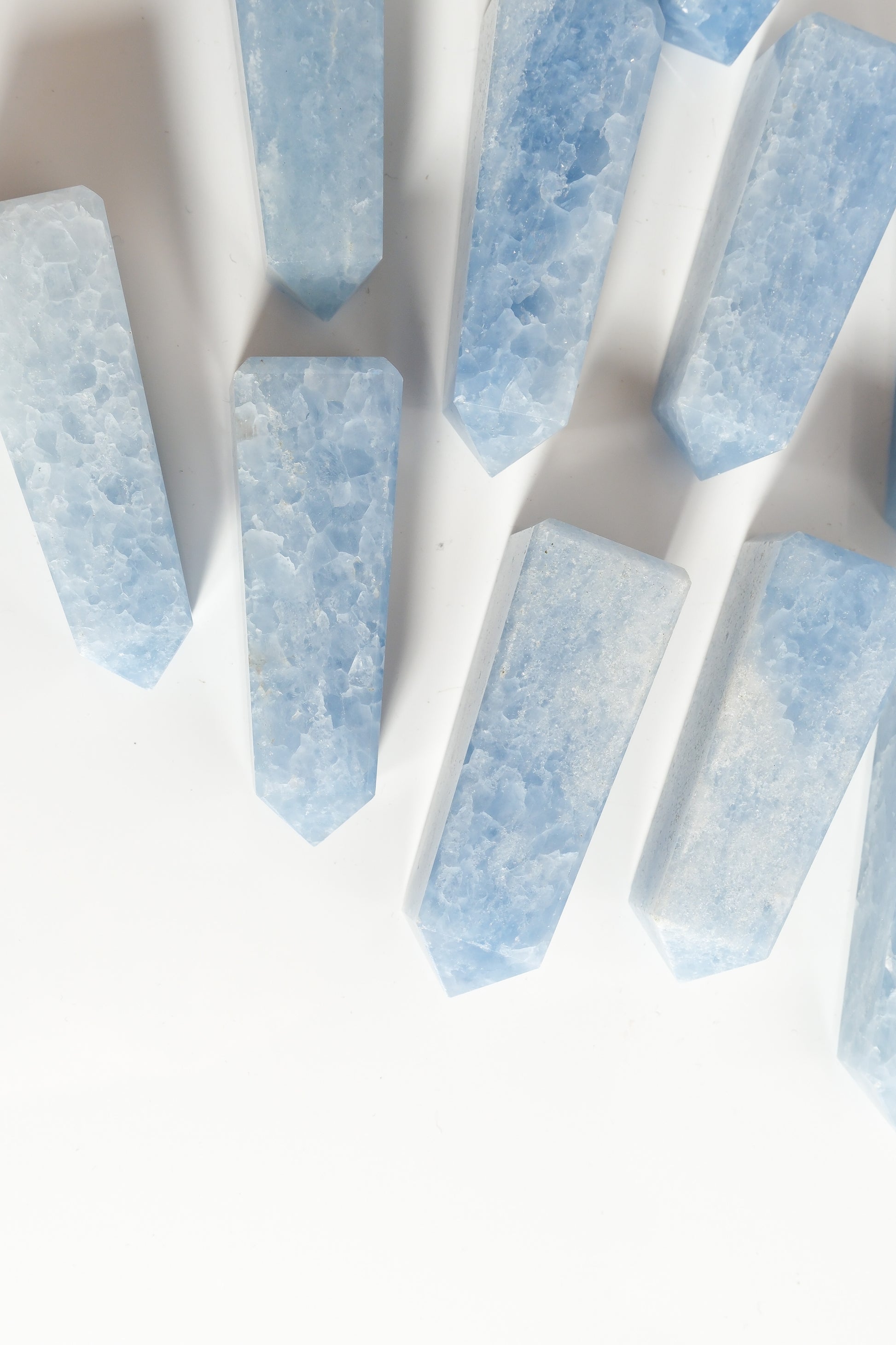 Blue Calcite Tower