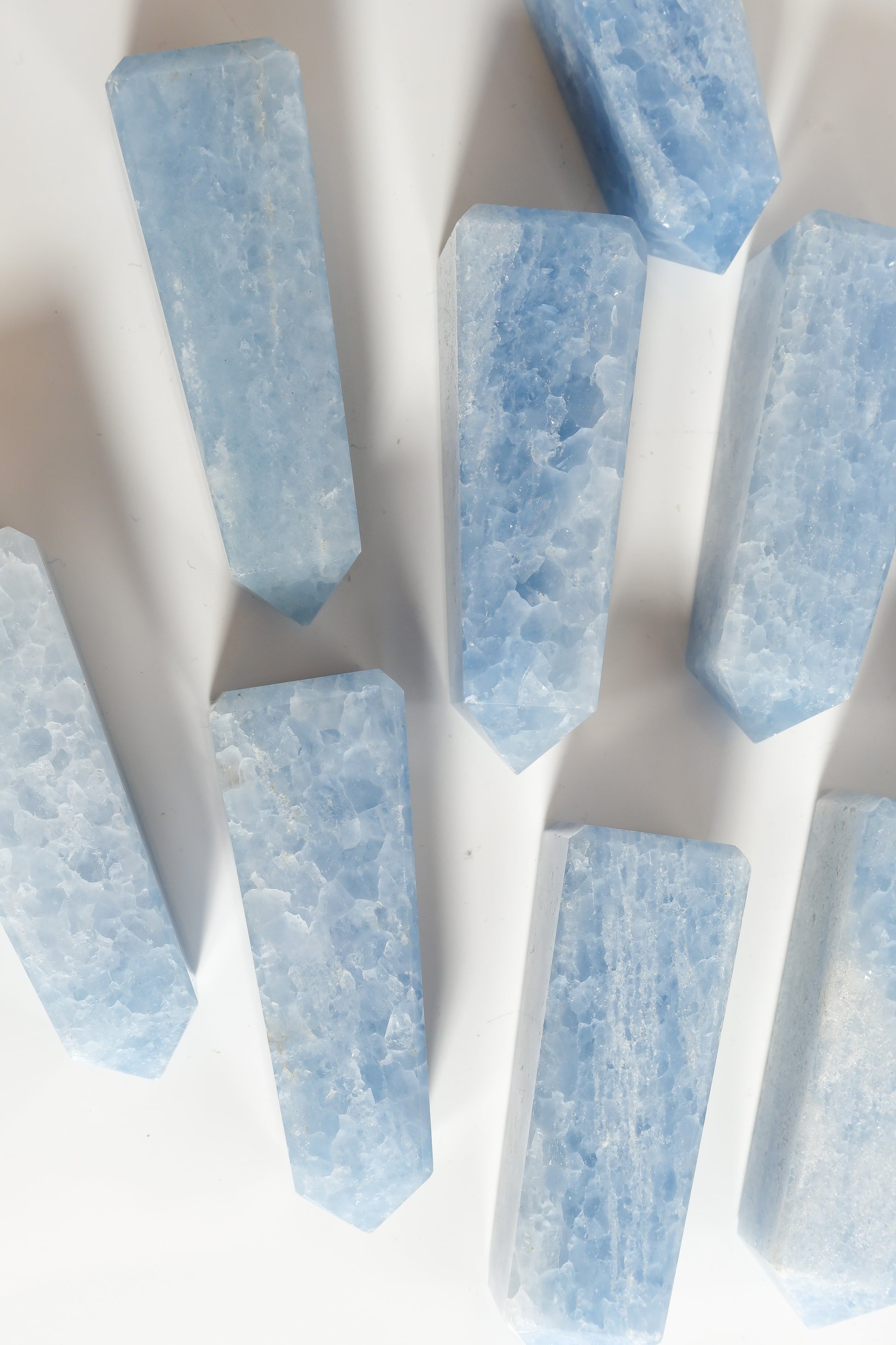 Blue Calcite Tower
